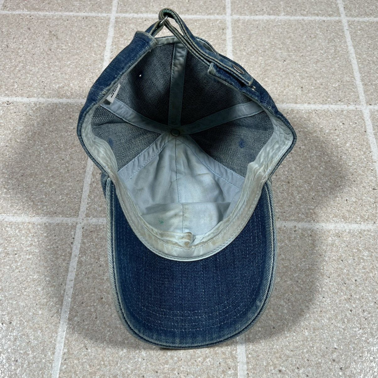 Calvin Klein × Calvin Klein 205W39NYC Calvin Klein Jeans Denim Strapback Hat Cap Jean CK Size ONE SIZE - 2 Thumbnail