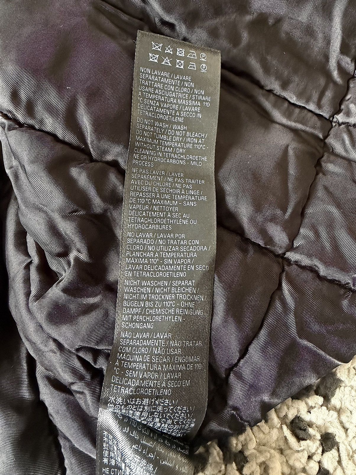 Balenciaga Fall 23 Distressed Graffiti Parka (48) Size US M / EU 48-50 / 2 - 18 Thumbnail