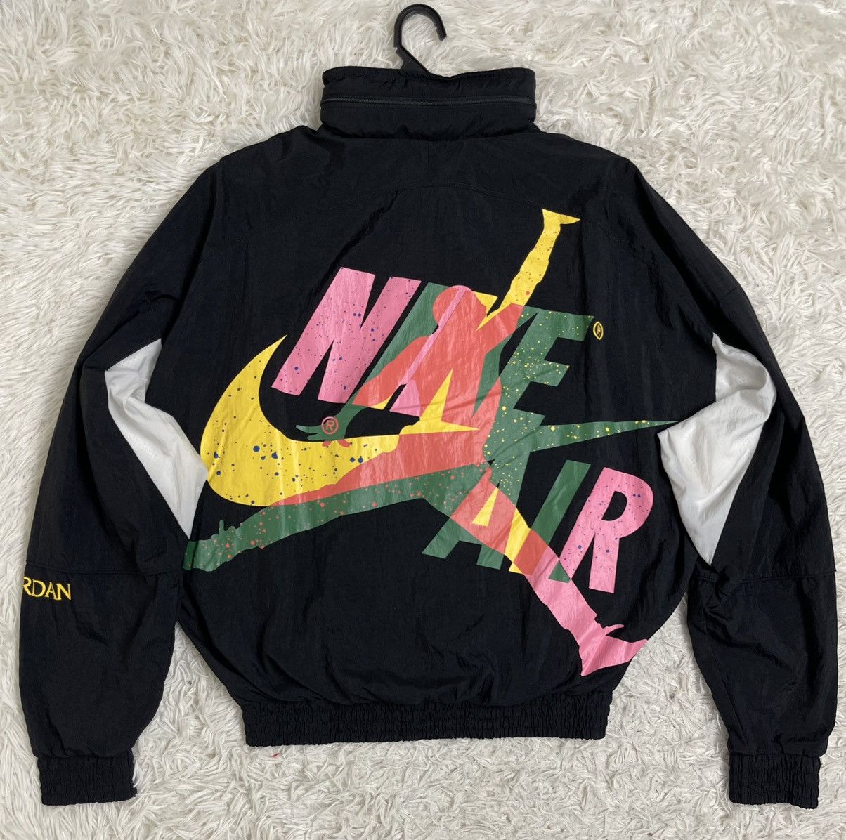Vintage 90s Nike Air Jordan Jumpman Winbreaker Jacket
