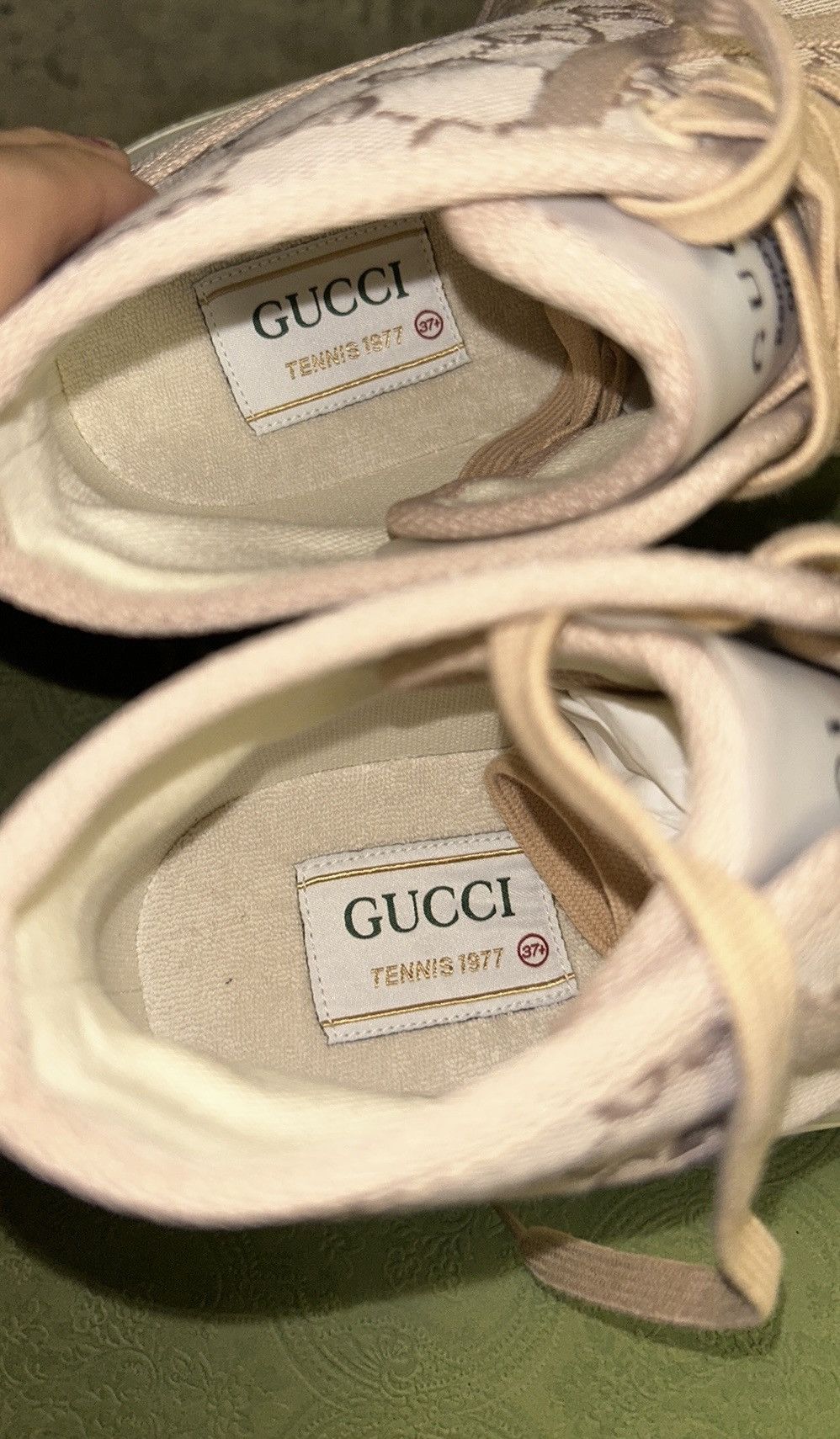 Gucci Gucci GG High Top Sneaker Rose Size US 7.5 / IT 37.5 - 5 Thumbnail