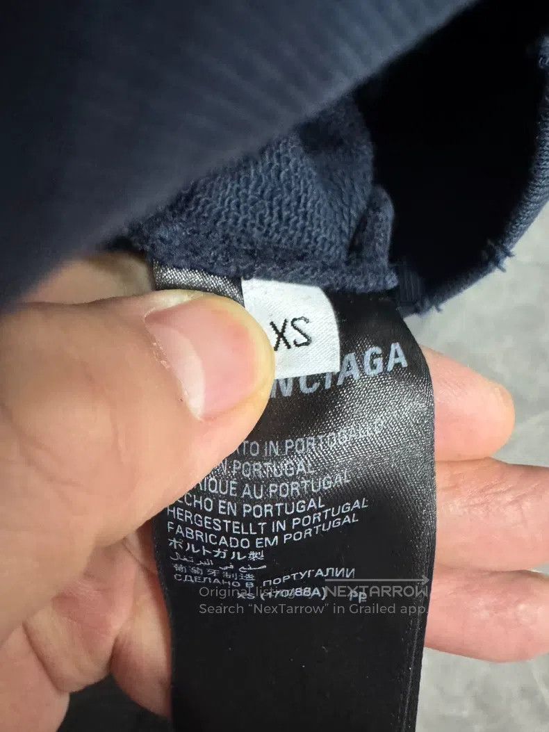 Balenciaga Balenciaga Logo letter printed casual loose fit hooded swe Size US XS / EU 42 / 0 - 4 Thumbnail