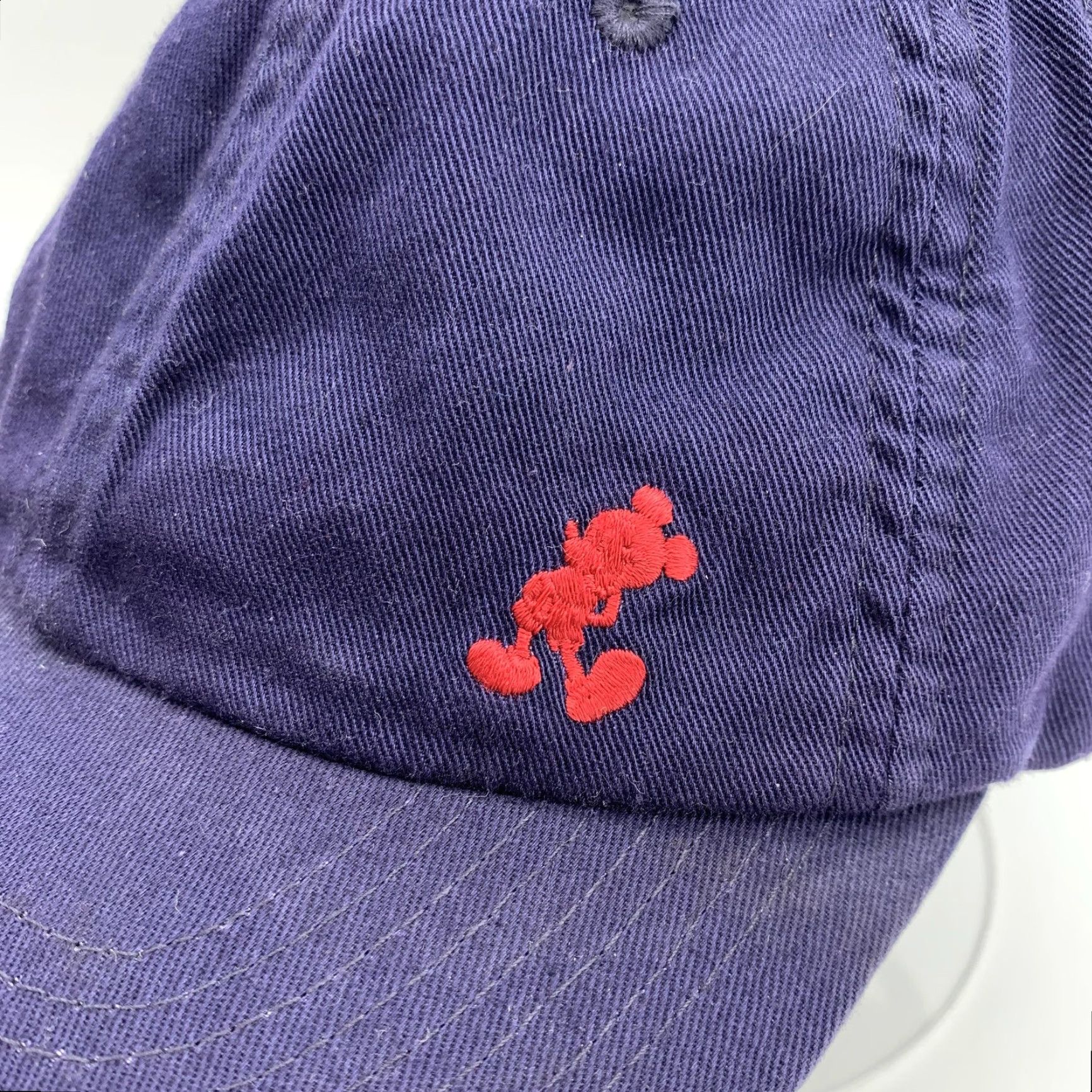 Disney Disney Mickey Mouse Hat Cap Strap Back Mens One Size Blue Cap Baseball Hat Casual Disney World Theme Park Size ONE SIZE - 3 Thumbnail