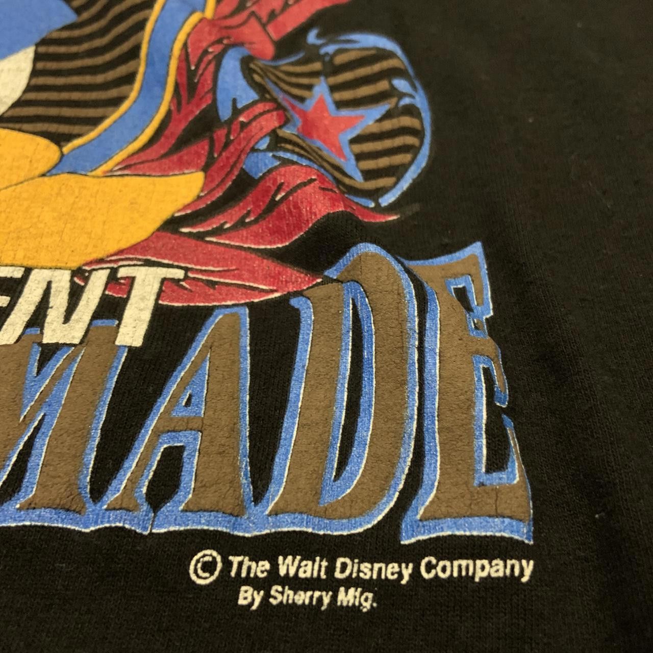 Designer Vintage Donald Duck 100 Percent American Made T Shirt Size US L / EU 52-54 / 3 - 3 Thumbnail