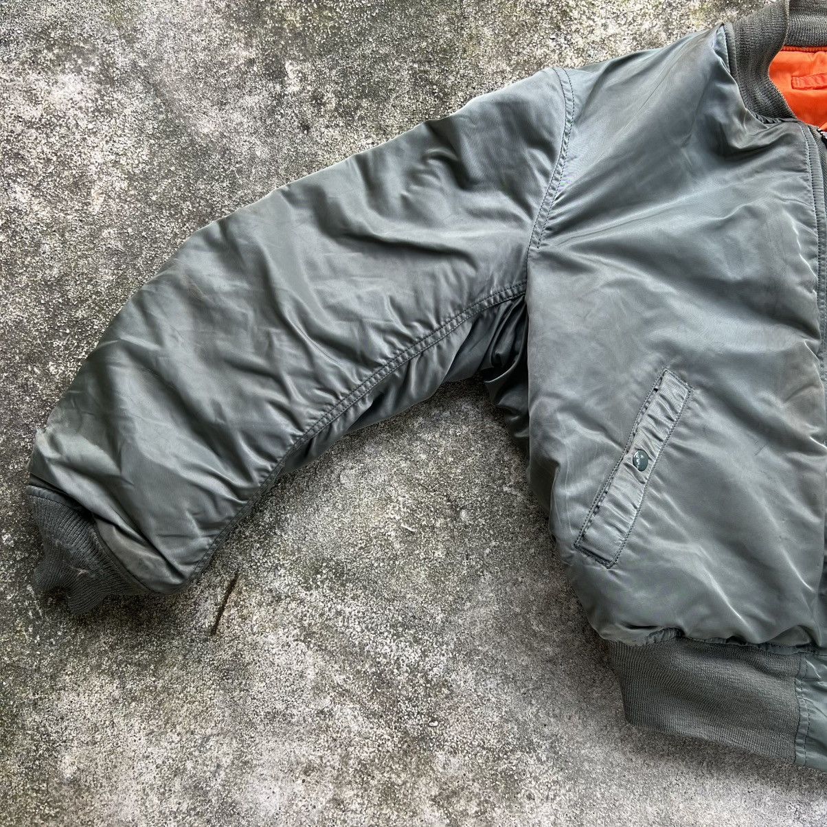 Alpha Industries × Vintage “VINTAGE” INTERMEDIATE MA-1 ALPHA INDUSTRIES BOMBER JACKET Size US L / EU 52-54 / 3 - 3 Thumbnail