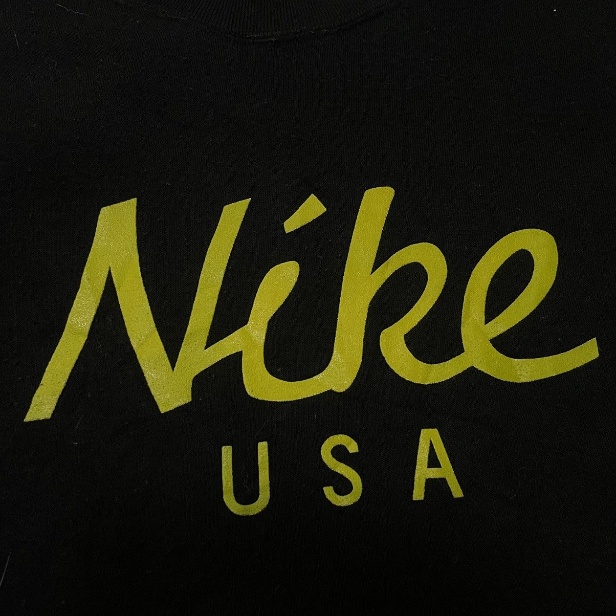 Nike × Vintage Vintage 1990s Nike USA Sweatshirt Size US M / EU 48-50 / 2 - 2 Thumbnail