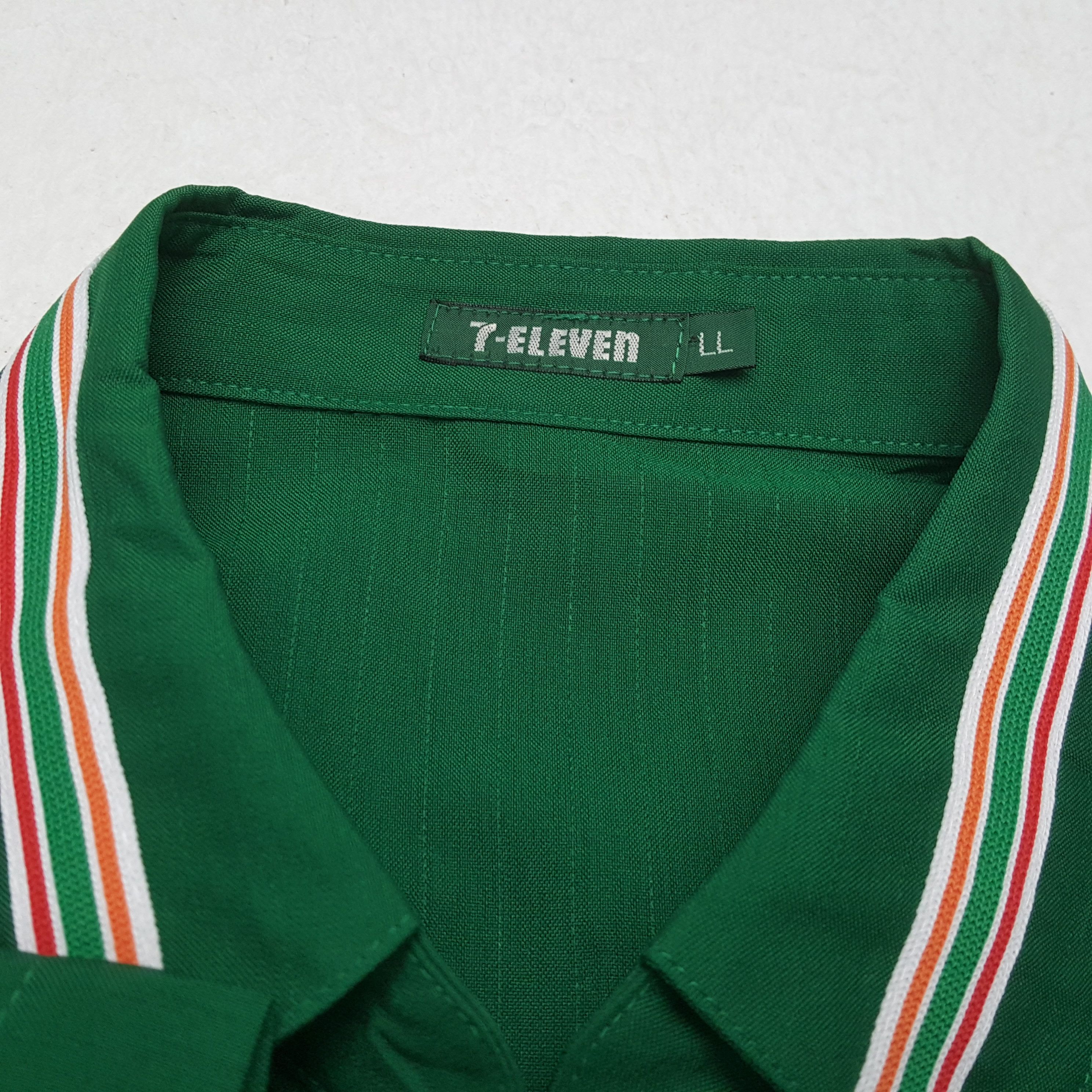 Japanese Brand × Vintage Vintage 7-ELEVEn Japanese Workers Uniform Shirt Jacket Size US L / EU 52-54 / 3 - 8 Thumbnail