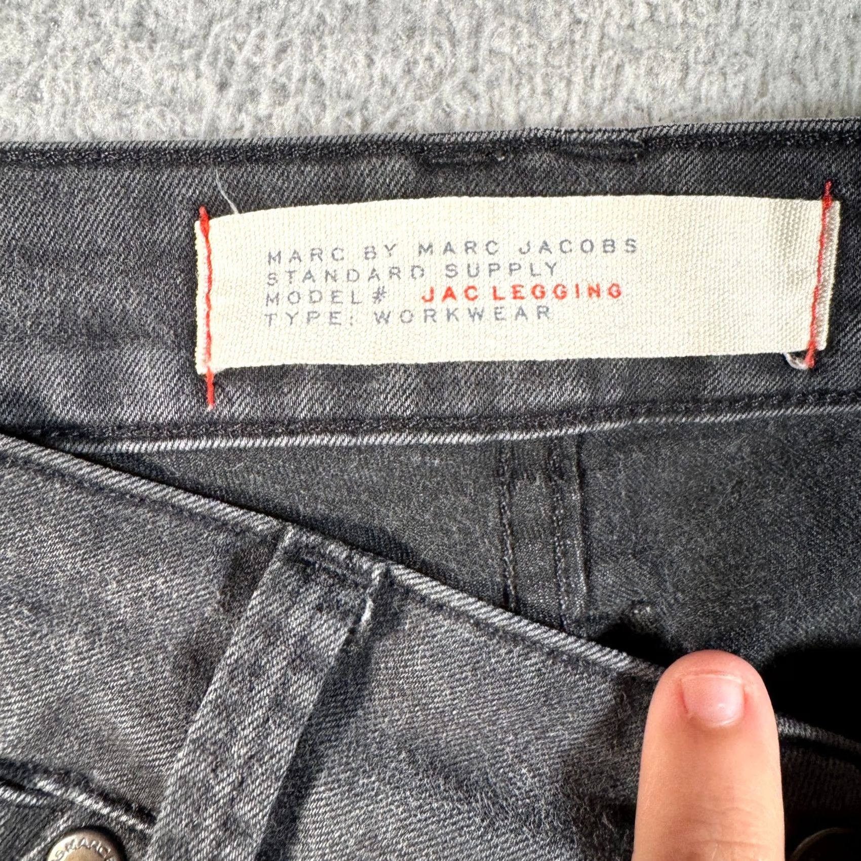 Marc by Marc Jacobs Marc by Marc Jacobs Womens Pants Black Size 27 Cropped Jeans Skinny 5-Pocket Denim Stretch Slim Regular Womens Size 27" / US 4 / IT 40 - 3 Thumbnail
