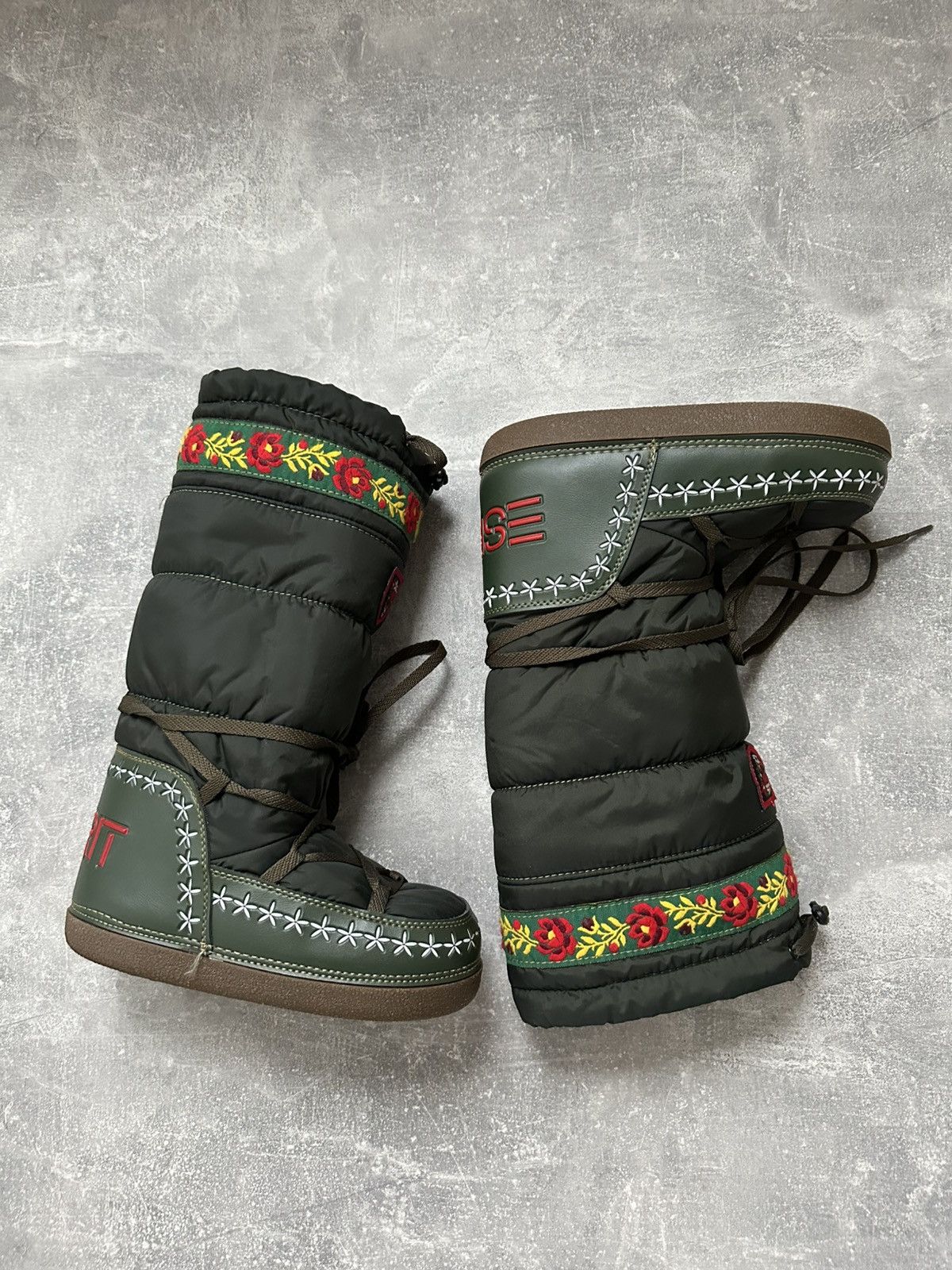 Esprit Vintage Espirit high top boots punk avant garde style Size US 6 / IT 36 - 2 Thumbnail
