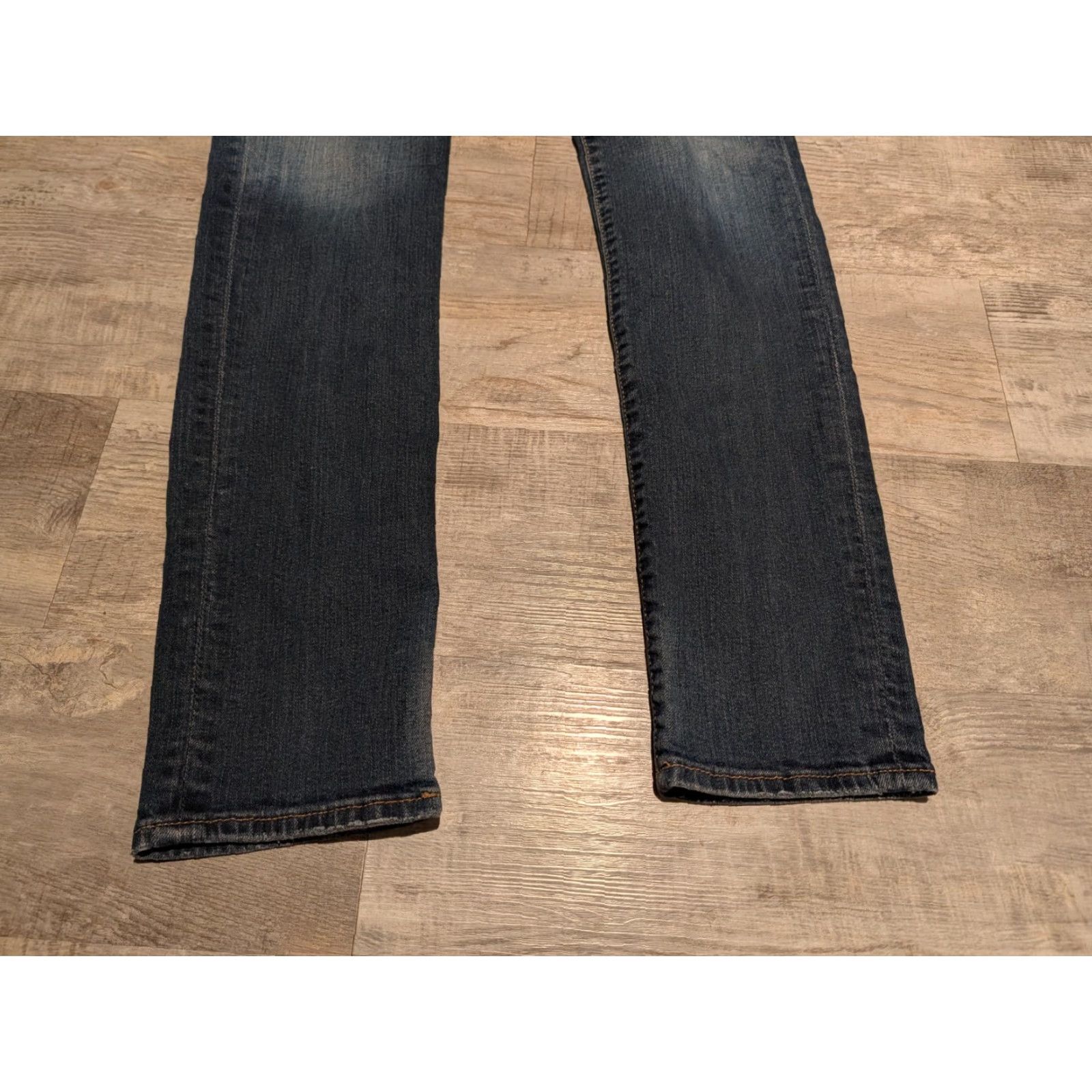Denime BIG STAR Denim Women’s Size 29 Medium Blue Wash Alex Mid Rise Skinny Jeans 30x31 Size 29" - 2 Thumbnail