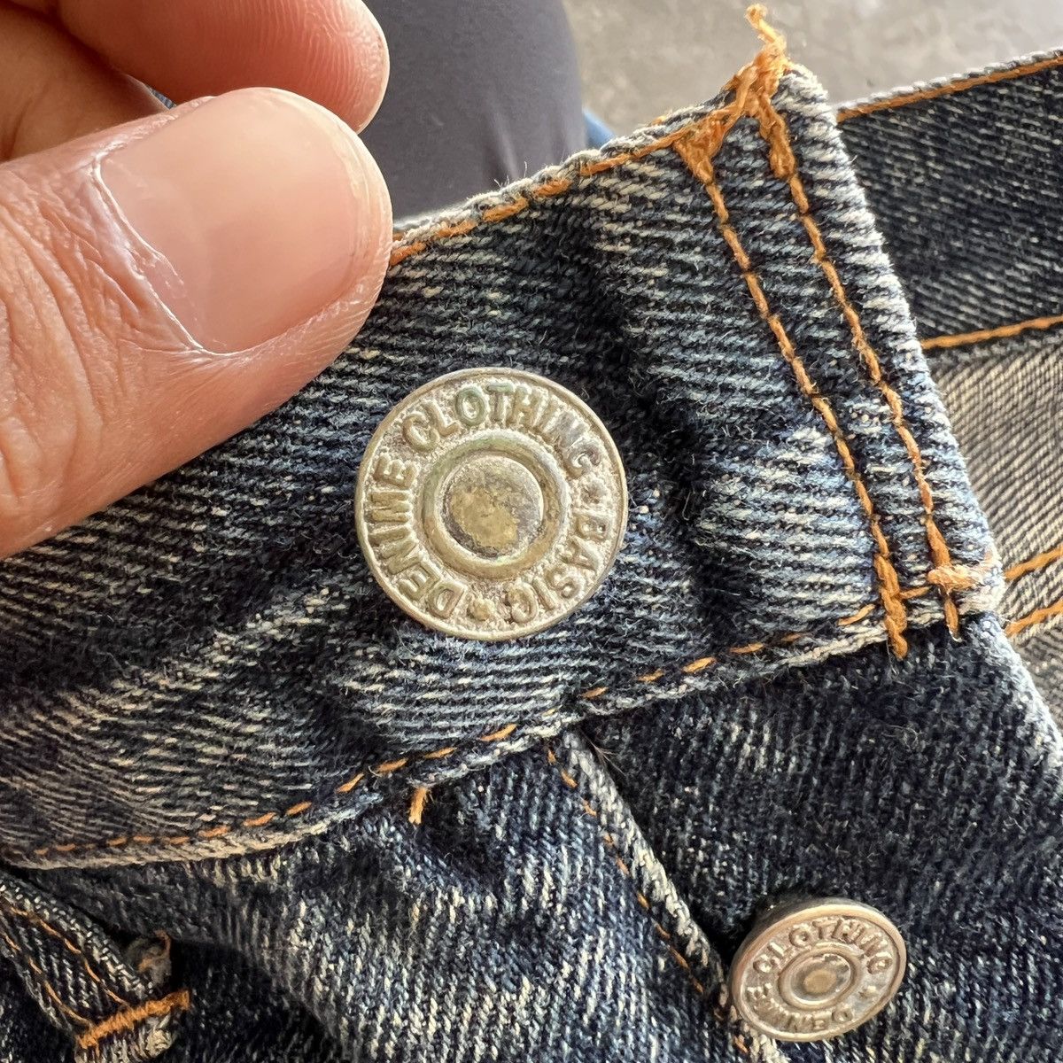 Denime Vintage Denime Authentic Selvedge Denim Jeans Made In Japan Size US 36 / EU 52 - 14 Thumbnail
