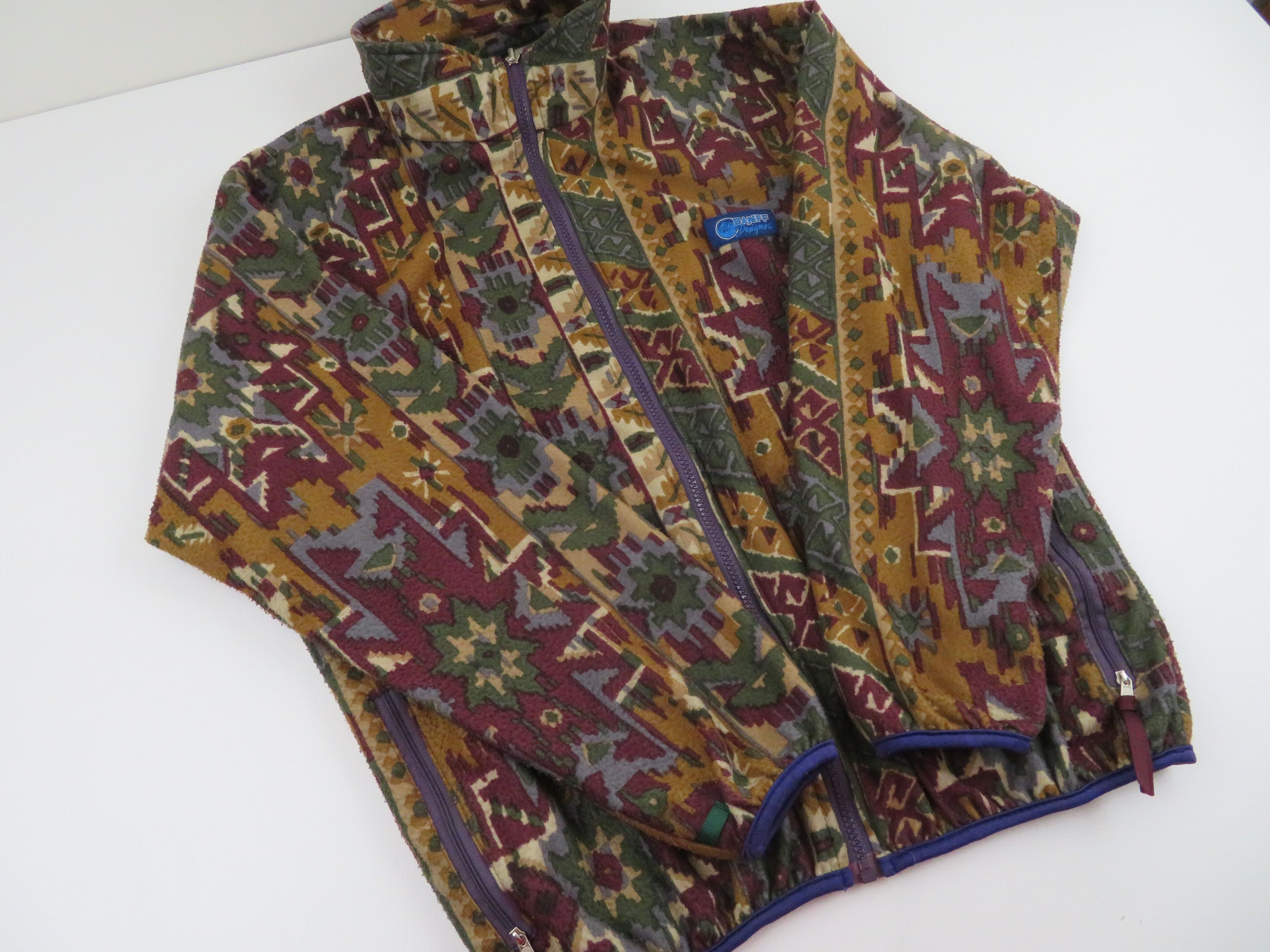 Patagonia × Polartec × Supreme 90s Polartec All Over Print Aztec  