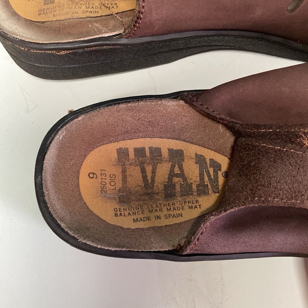 Other Ivan "Lois" Leather Sandals Made in Spain Size 9 Fit like 8.5 Size US 8.5 / IT 38.5 - 6 Thumbnail
