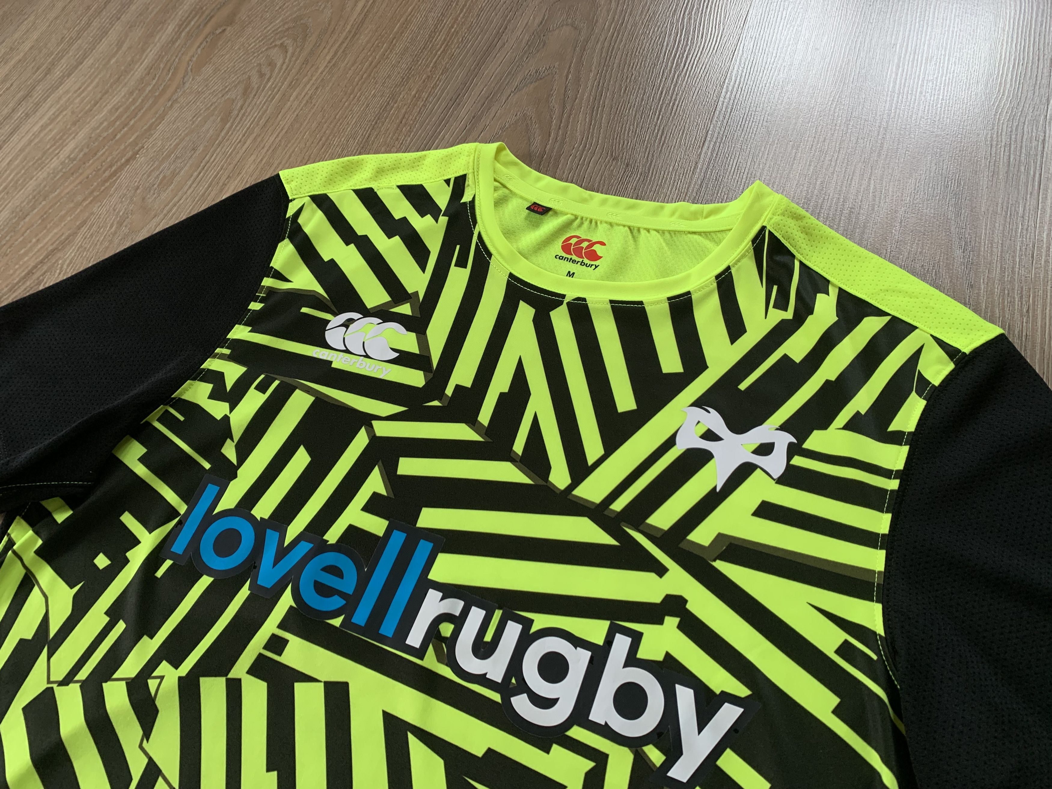 Canterbury of New Zealand × Osprey Canterbury Ospreys Wales Training Rugby Union Jersey Size US M / EU 48-50 / 2 - 3 Thumbnail