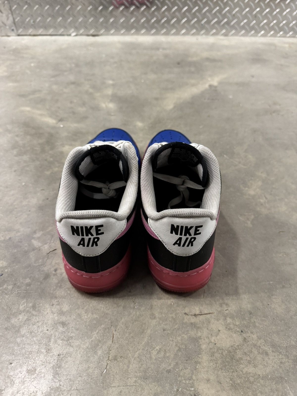 Nike Nike Air Force 1 Low NBY ID Blue Pink Size 8.5 Size US 8.5 / EU 41-42 - 5 Thumbnail