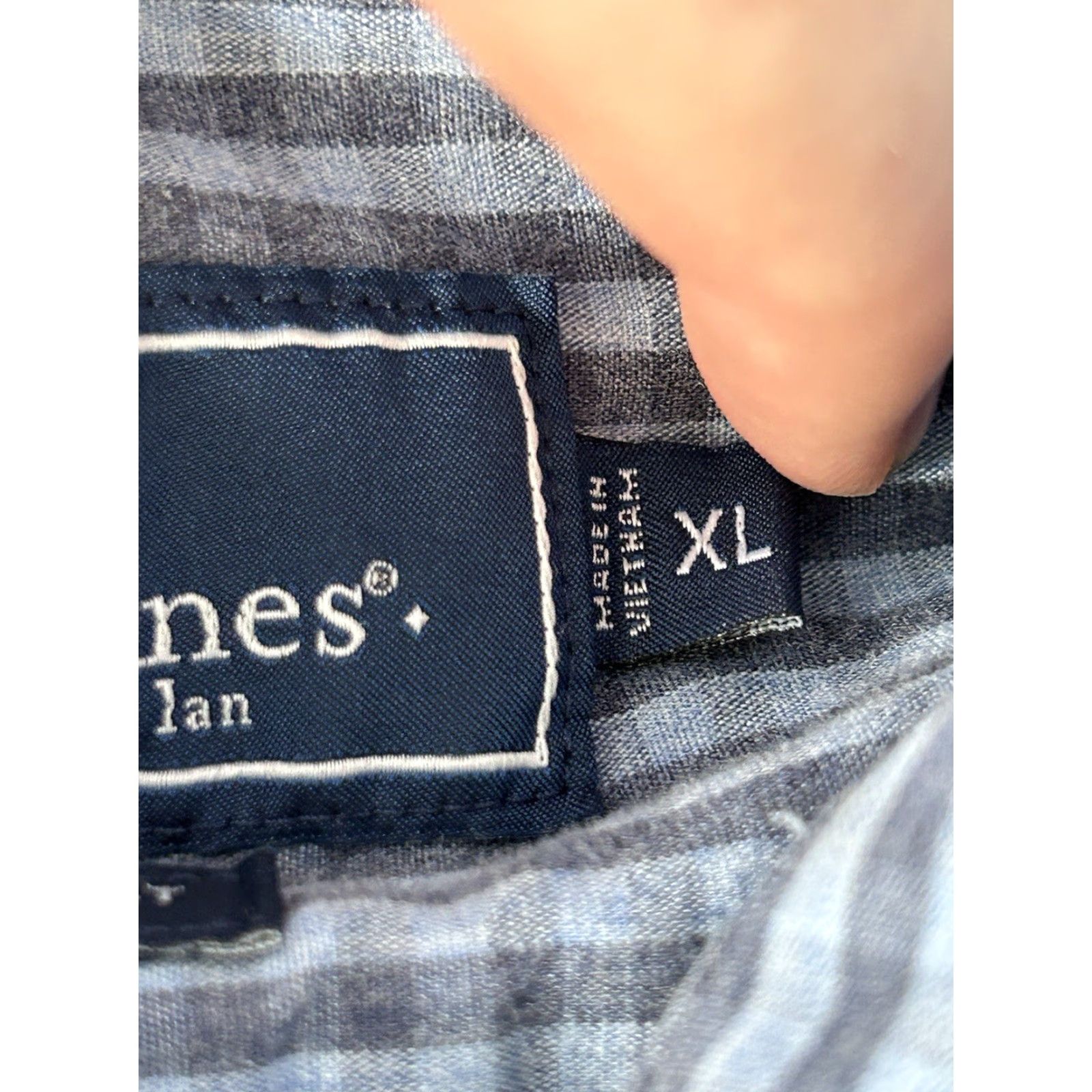Vineyard Vines Vineyard Vines Shirt Mens Long Sleeve Button-Up Blue Plaid XL Size US XL / EU 56 / 4 - 5 Thumbnail