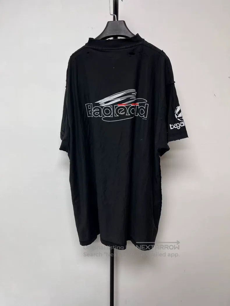 Balenciaga Balenciaga Logo Letter Printed Short Sleeve T-Shirt Size US M / EU 48-50 / 2 - 2 Thumbnail