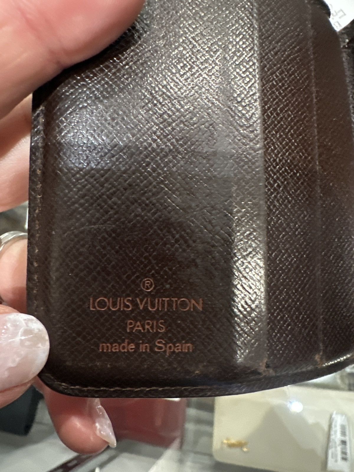 Louis Vuitton Louis Vuitton Damien Ebene Compact Wallet Size ONE SIZE - 5 Thumbnail