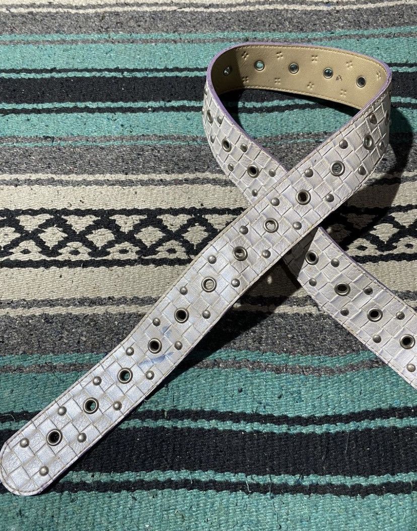 Japanese Brand 2000s Unknown - Studded Pattern Belt Size ONE SIZE - 2 Thumbnail