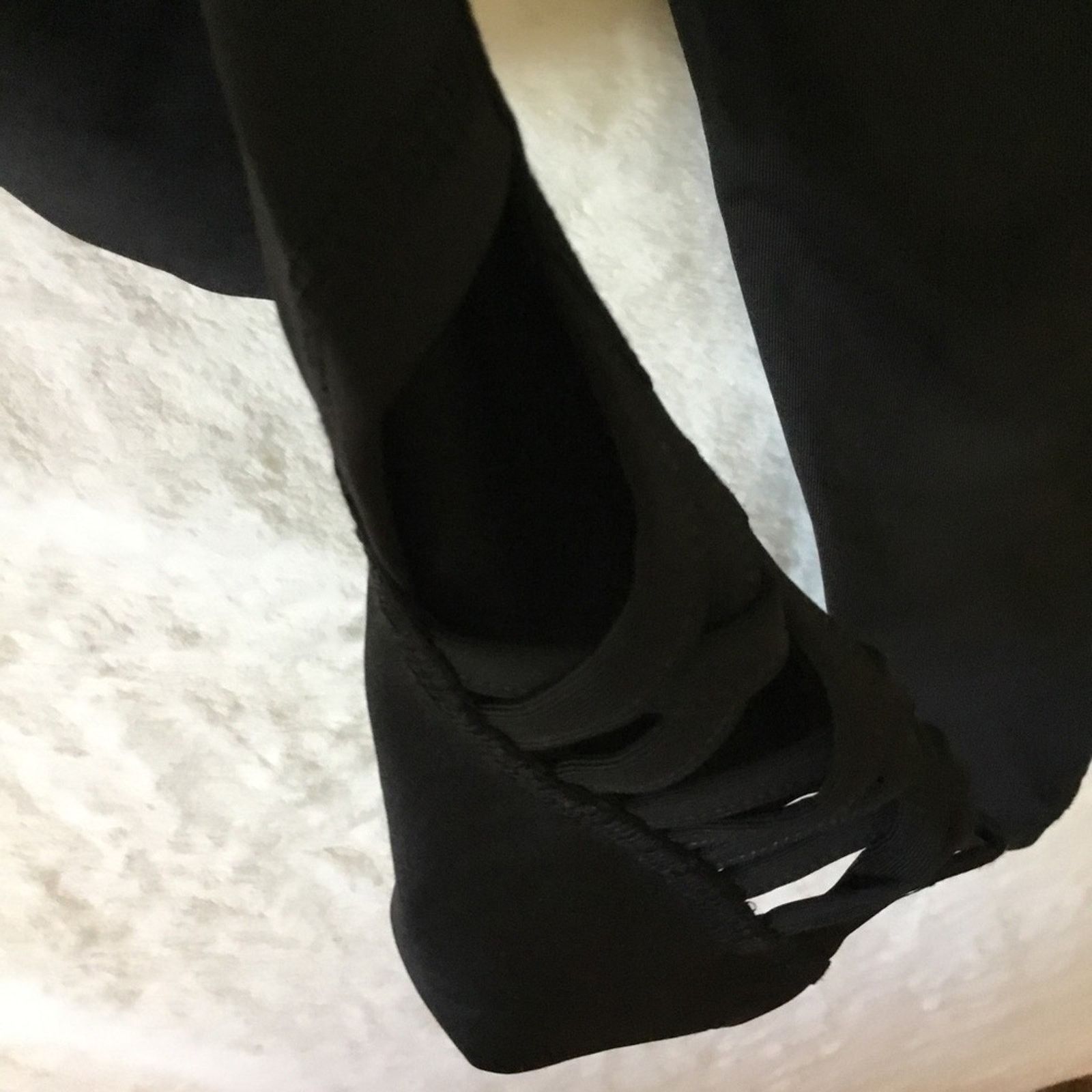 Jockey Jockey Black with Detail Leggings Size 28" / US 6 / IT 42 - 6 Thumbnail