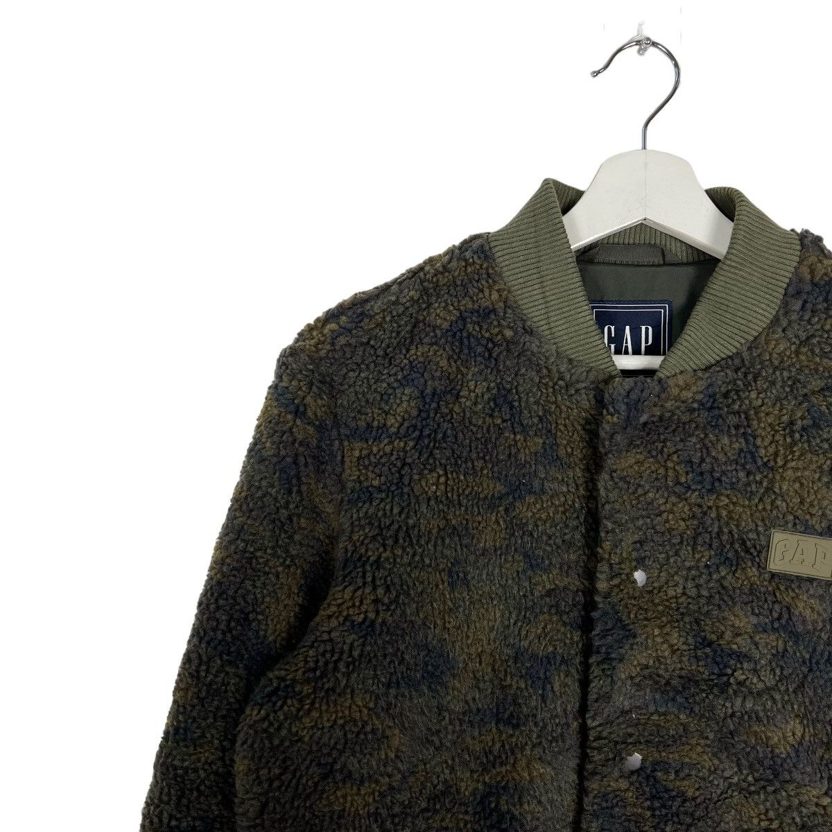 Japanese Brand 🔥 GAP FLEECE BOMBER JACKET Size US XS / EU 42 / 0 - 7 Thumbnail