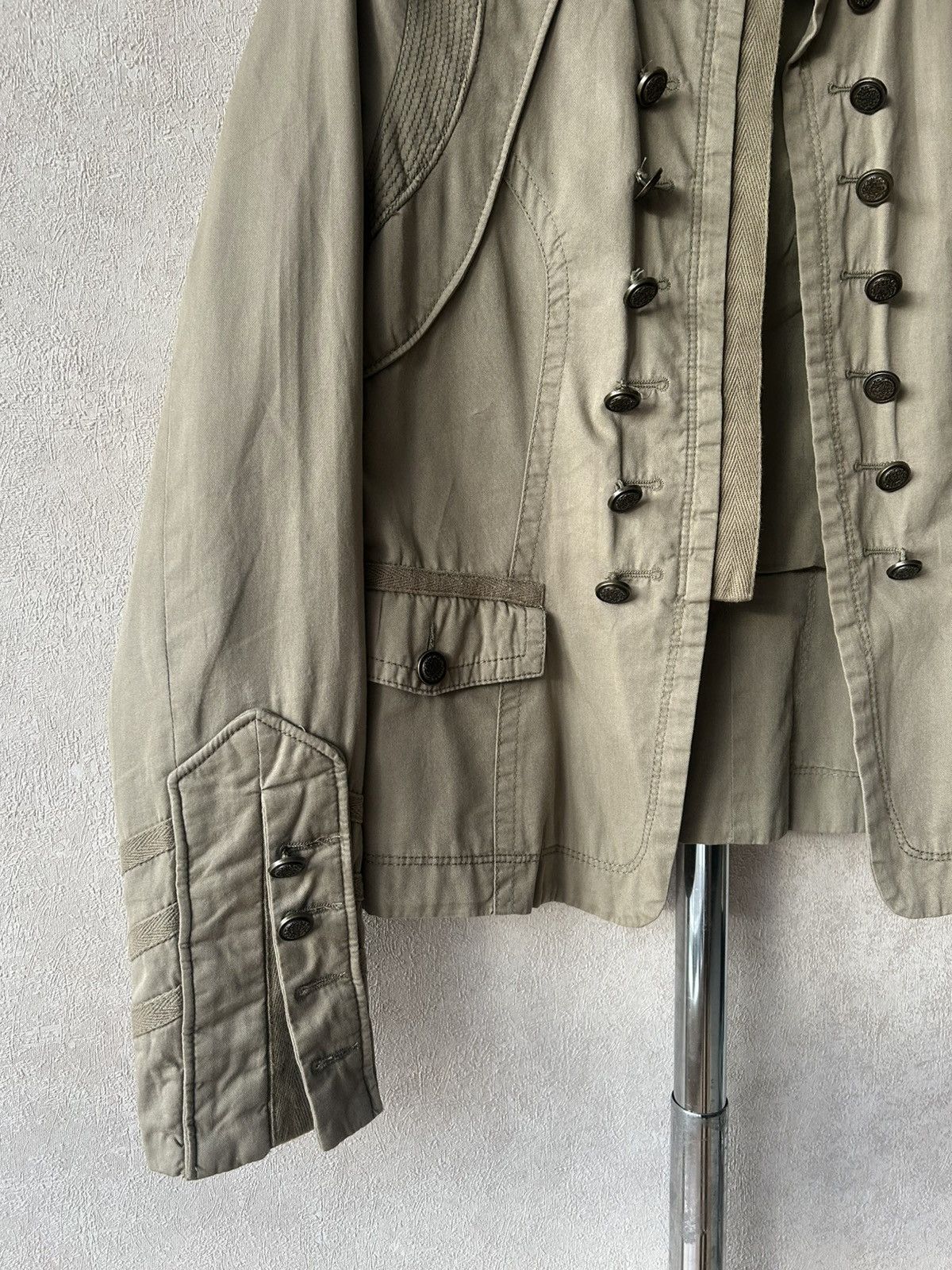Hysteric Glamour 2000s Military Napoleon Jacket Y2K LGB Balmain Vibe Size S / US 4 / IT 40 - 4 Thumbnail