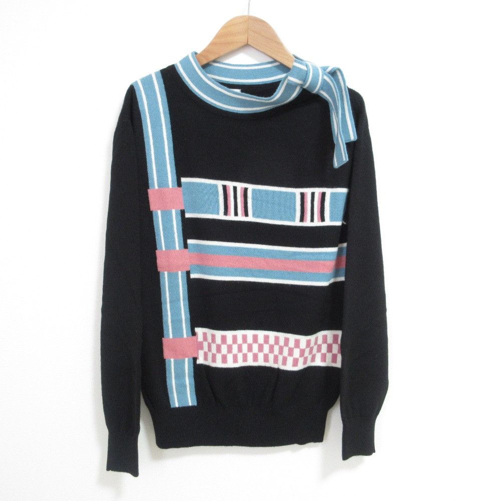 Hermes Hermes Hermes Cashmere Sweater Textile Tops DUTY FREE for USA Size ONE SIZE - 1 Thumbnail