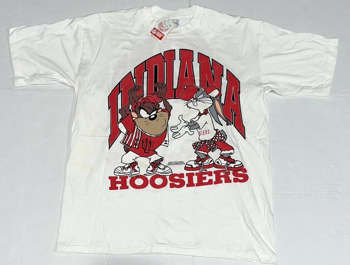 Other Vintage 90s Indiana University Hoosiers Looney Toons Shirt Size US XL / EU 56 / 4 - 1 Thumbnail