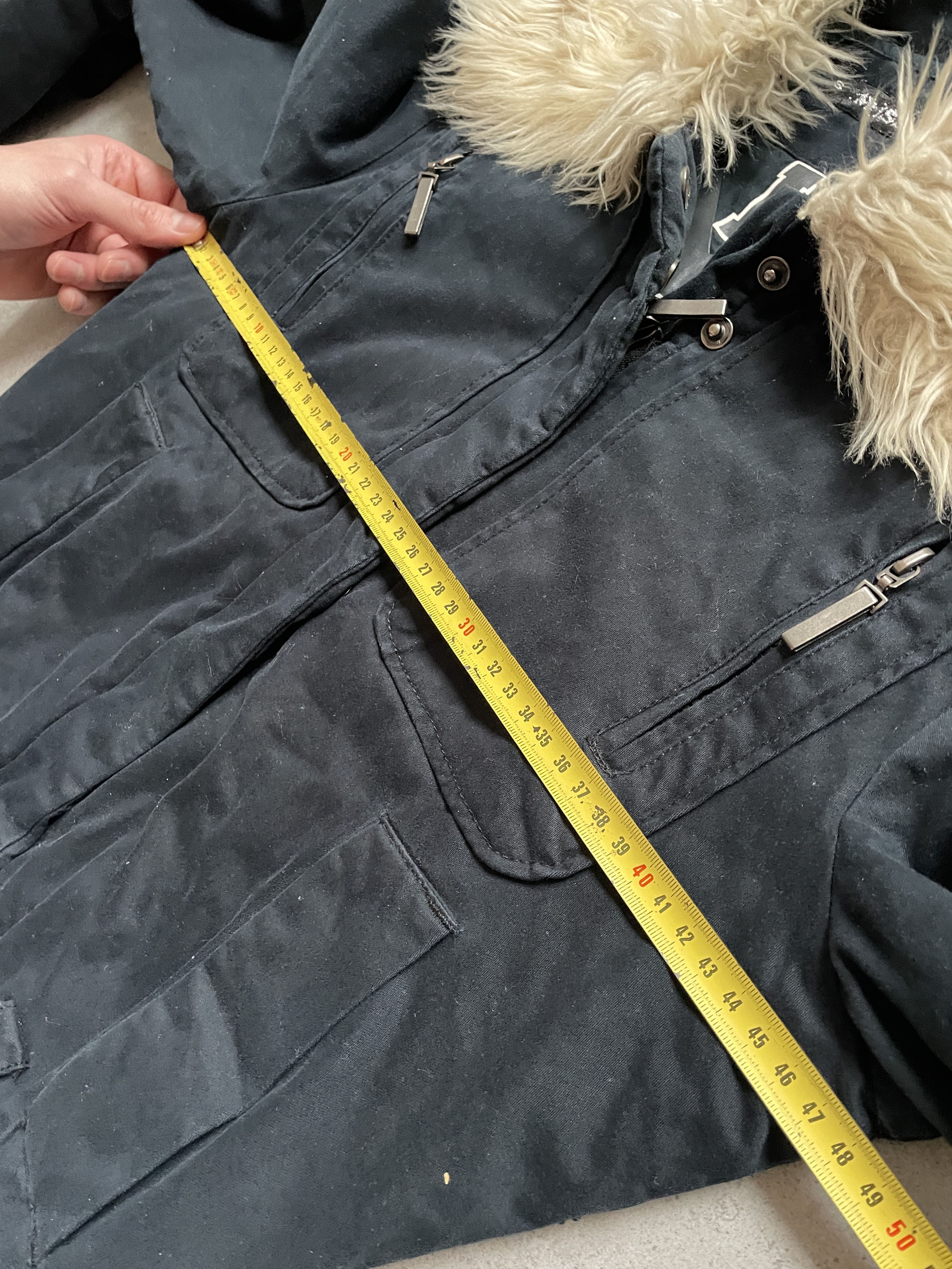 Hysteric Glamour Y2K HYSTERIC GLAMOUR TYPE SLIM GOOSE DOWN REAL FUR BOMBER Size S / US 4 / IT 40 - 3 Thumbnail