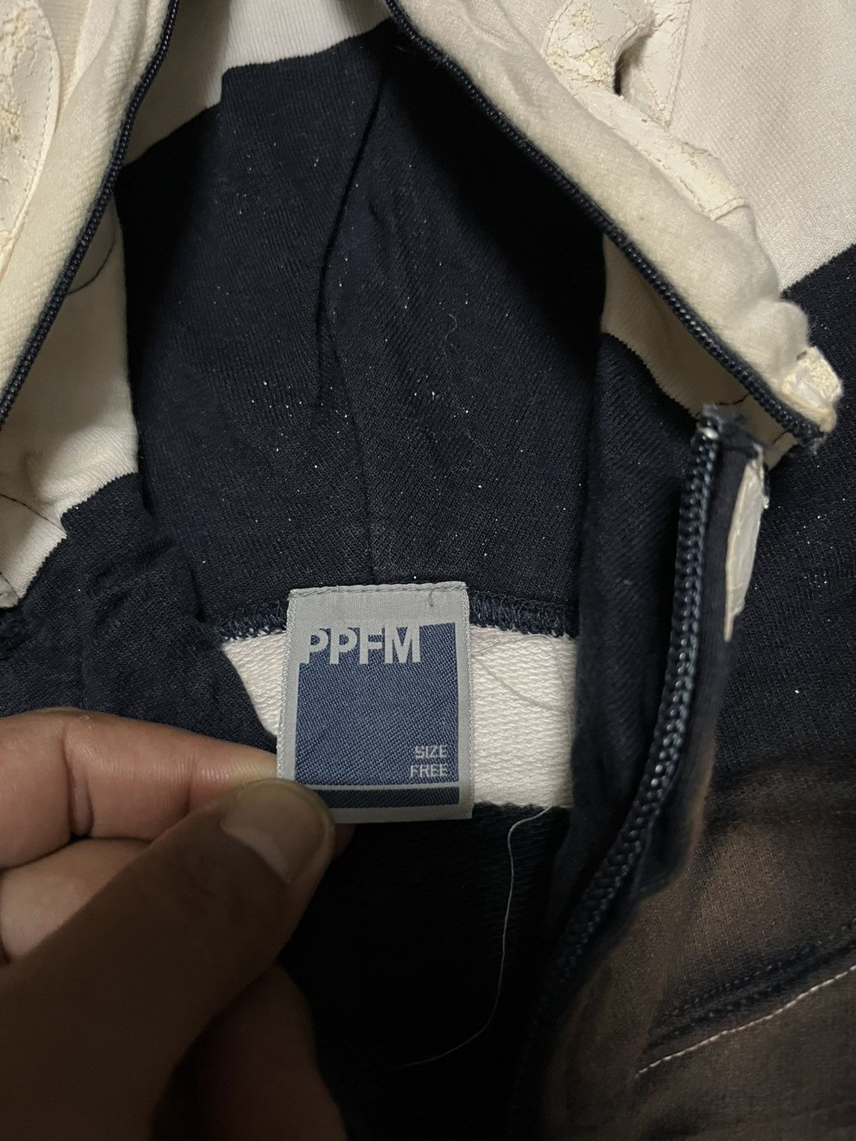 PPFM 🔥RARE PPFM PUNK JAIL STYLE ZIPPER HOODIE Size US L / EU 52-54 / 3 - 8 Thumbnail