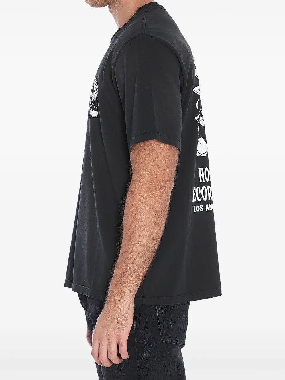 Amiri o1h1sh10525 Music Record T-Shirt in Black Size US S / EU 44-46 / 1 - 3 Thumbnail
