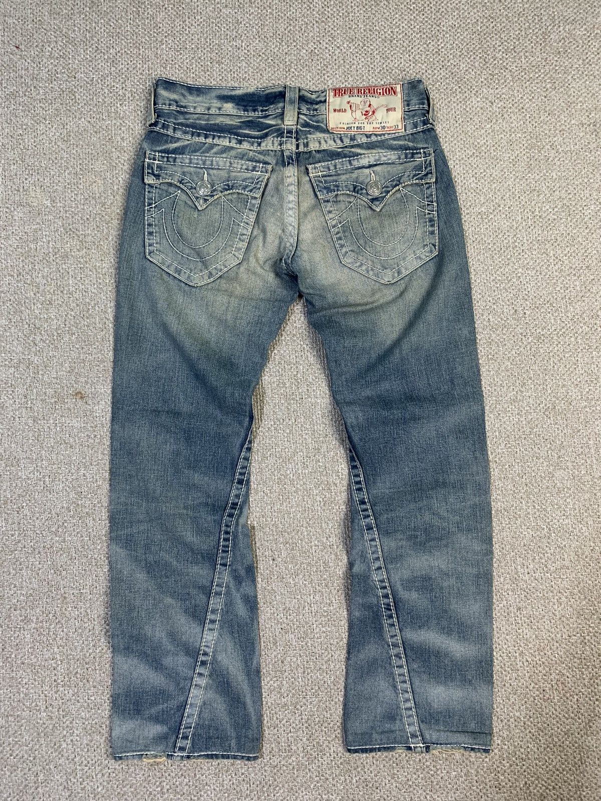 True Religion True Religion Joey Big T Jeans Size US 31 - 2 Thumbnail