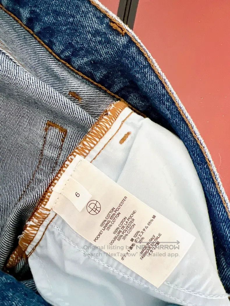 The Row The row size 6 Blue Classic Jeans Size 26" / US 2 / IT 38 - 4 Thumbnail