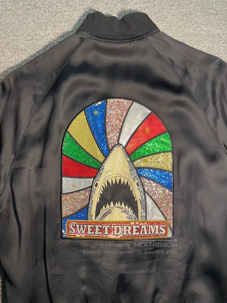Saint Laurent Paris Saint Laurent Paris Shark Scale Silk Jacket Size US M / EU 48-50 / 2 - 2 Thumbnail