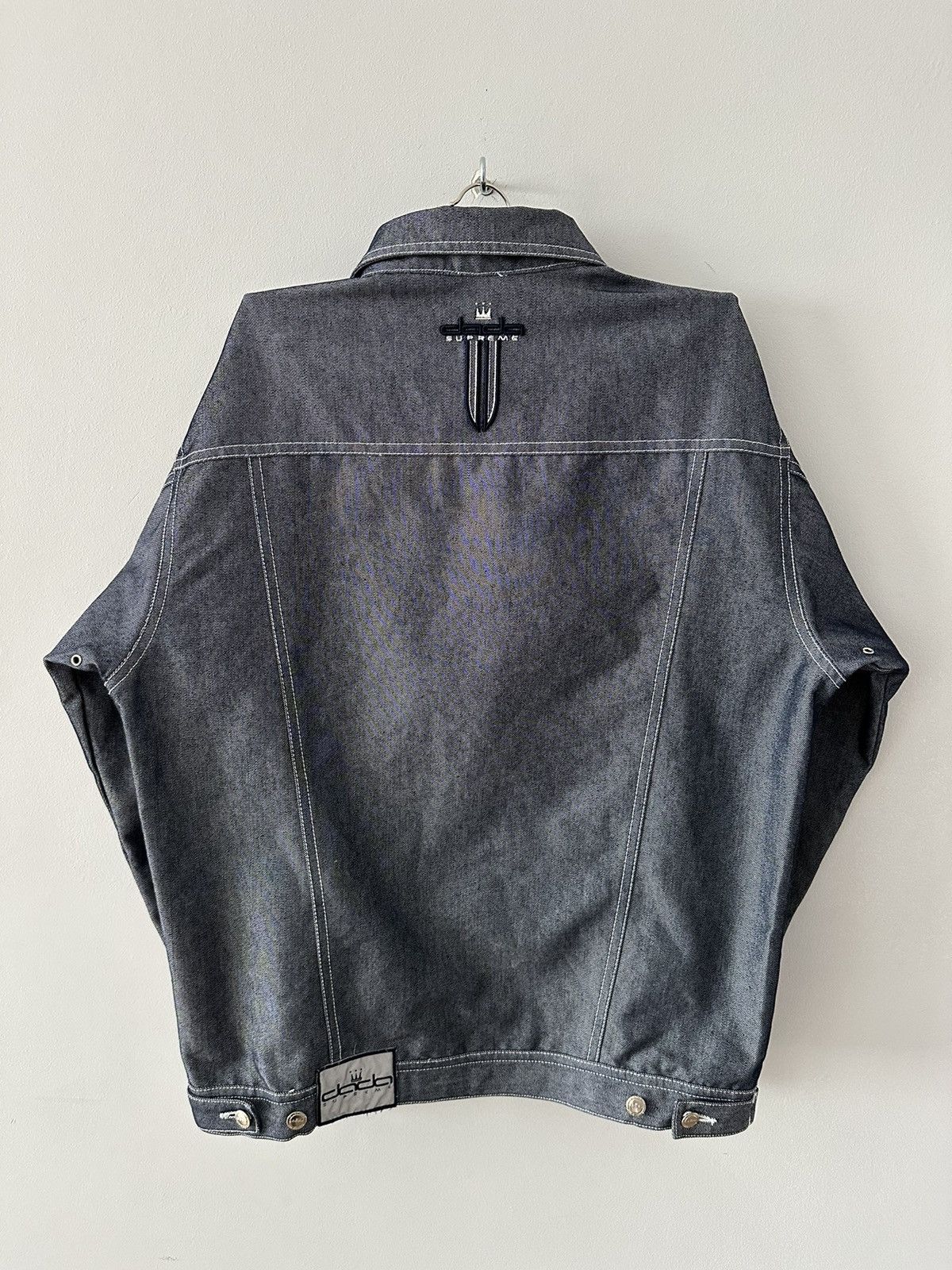 Vintage 90s Damani Dada Supreme Heavy Denim Jacket