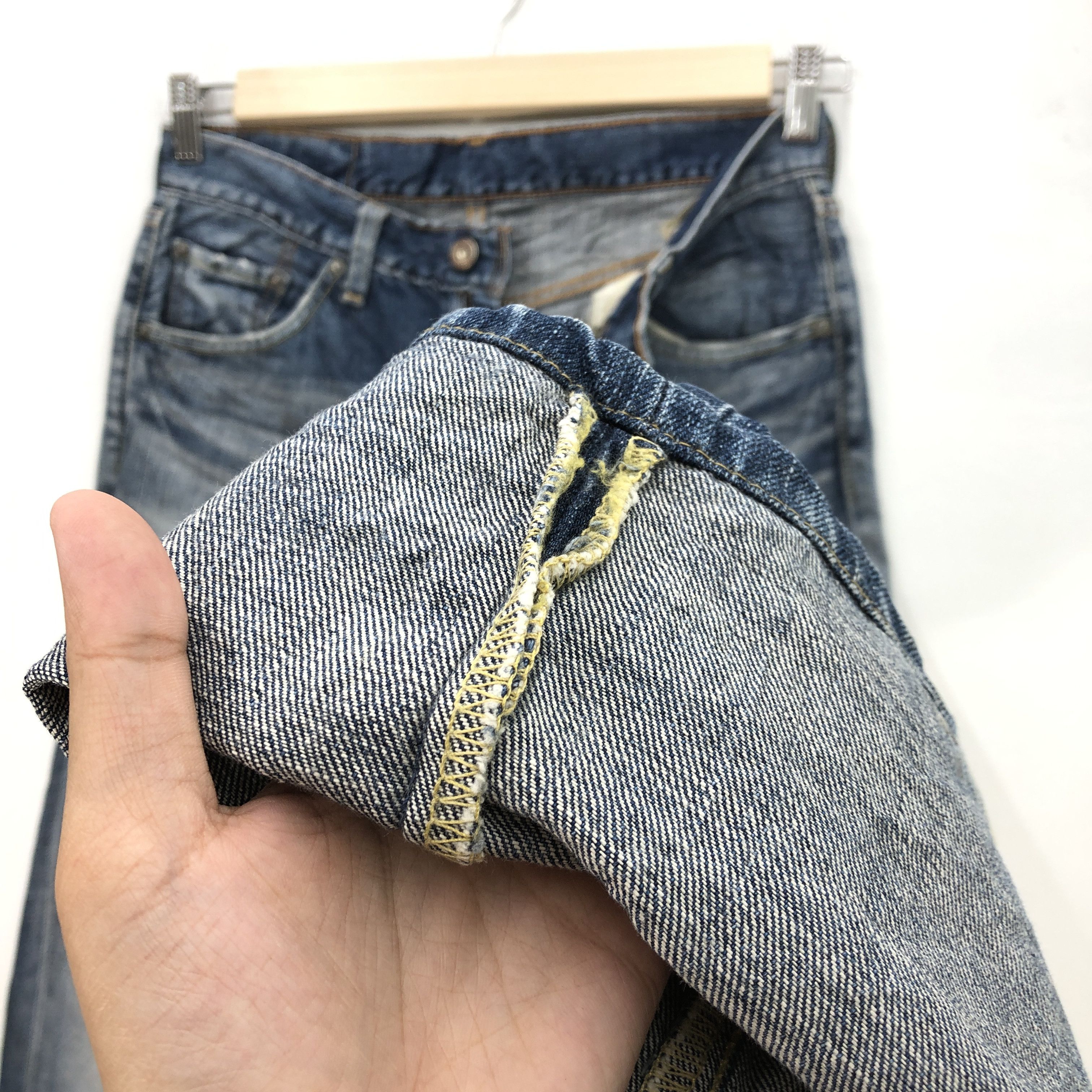 Levi's Vintage Levis Bell Bottom Jeans Flare Levi's 517 Denim Size 28" / US 6 / IT 42 - 8 Thumbnail