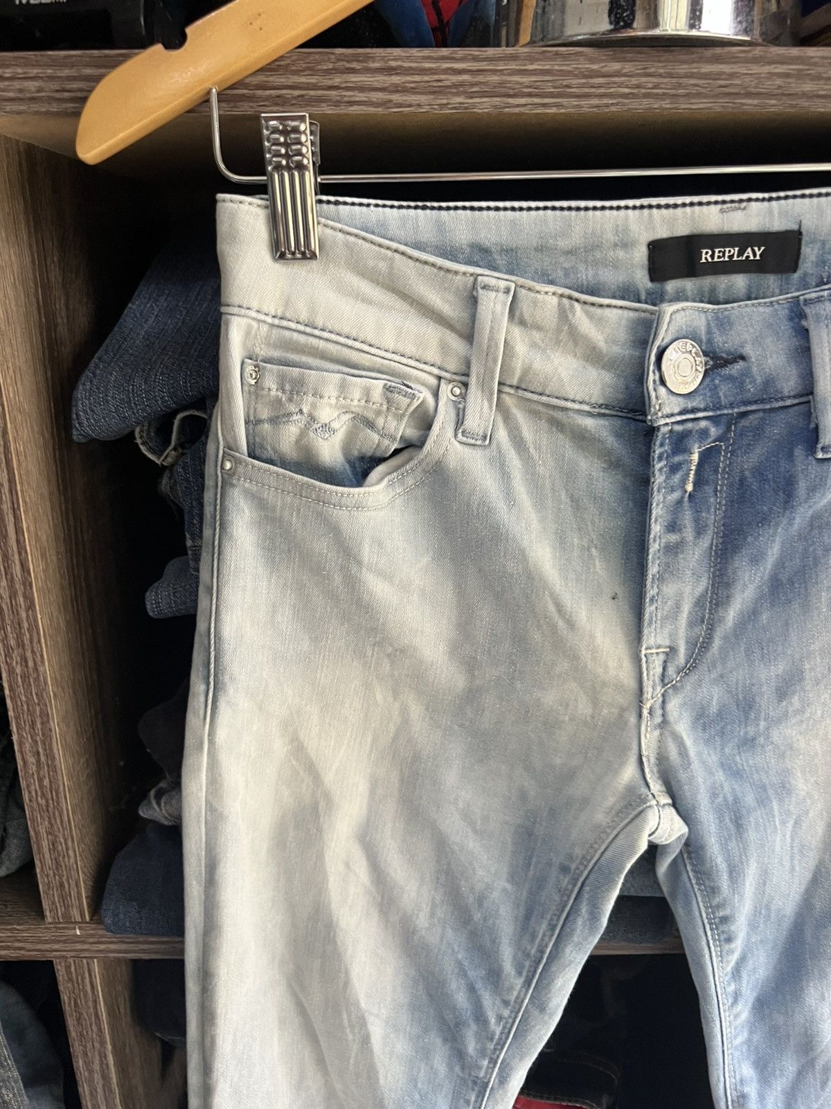 Replay 🔥Replay Luz Stretch Denim Size 27" / US 4 / IT 40 - 8 Thumbnail