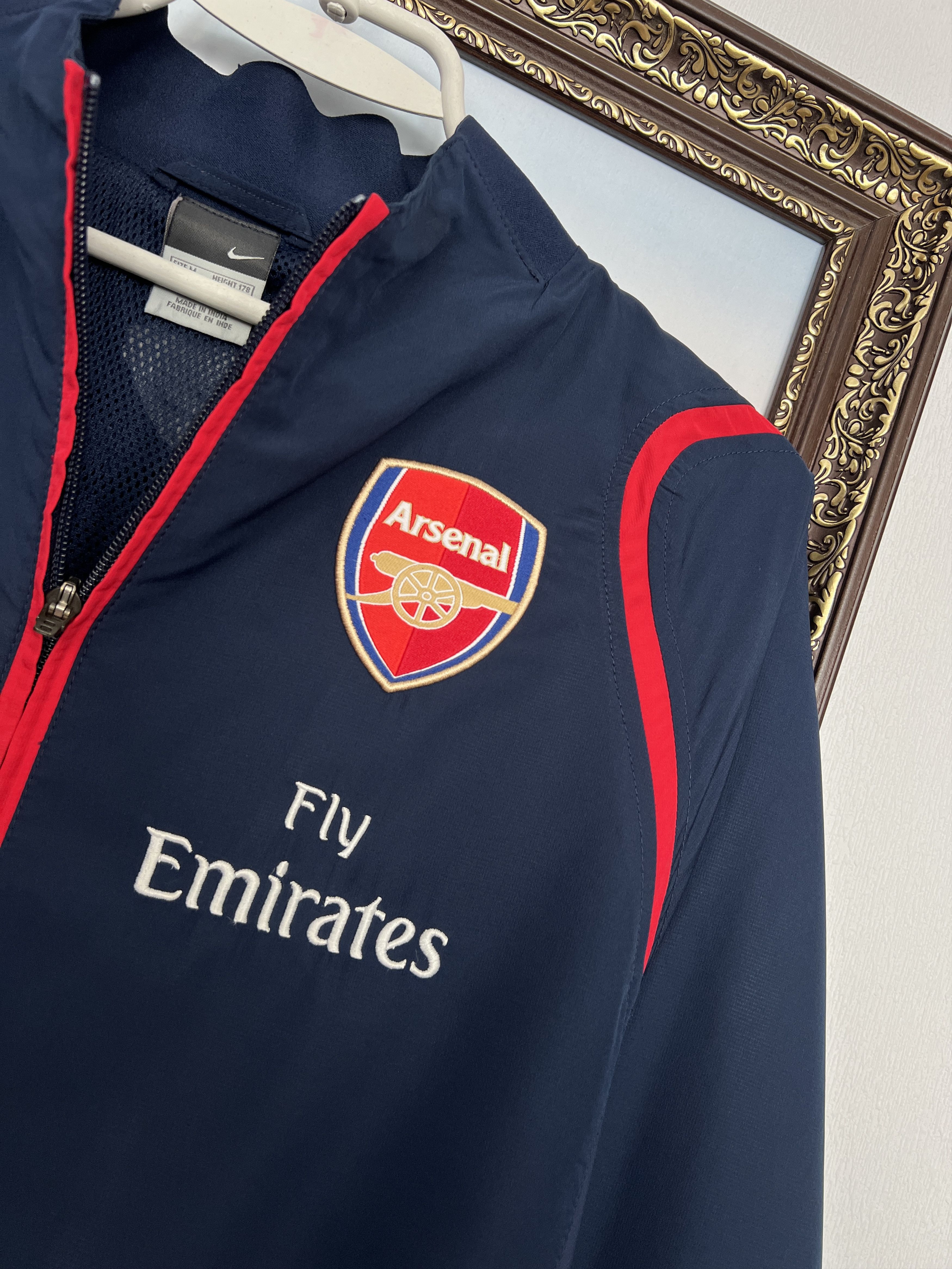 Nike Vintage Nike Arsenal Football Jacket Soccer Blue Track Top Size US M / EU 48-50 / 2 - 3 Thumbnail