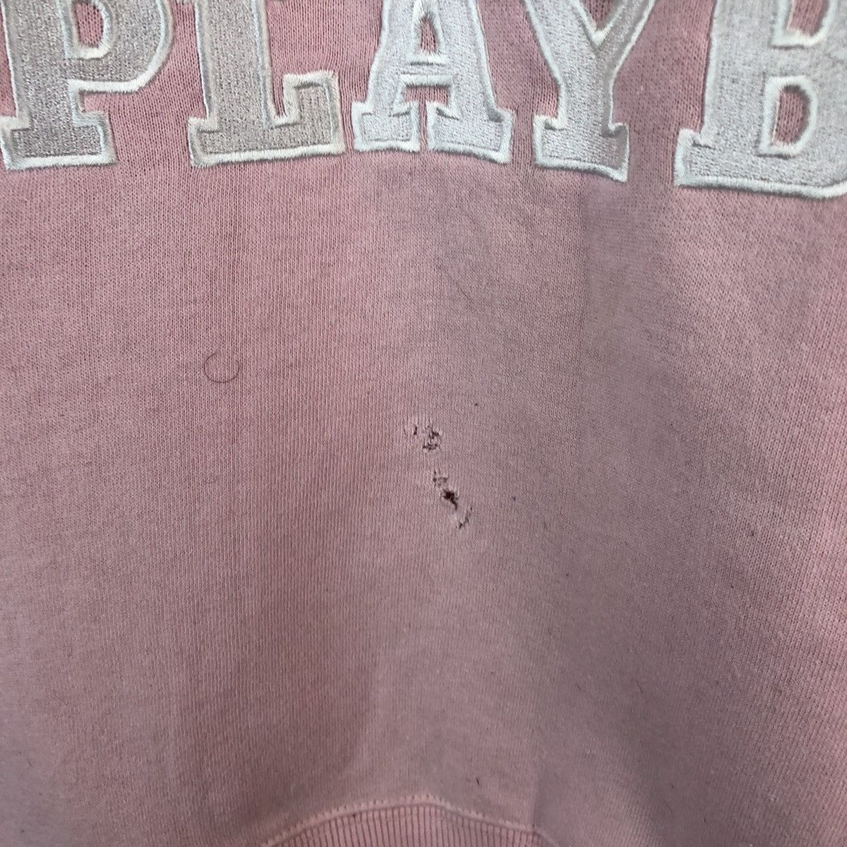Playboy Playboy big logo Pink vintage Sweatshirt #A1177 Size US M / EU 48-50 / 2 - 5 Thumbnail