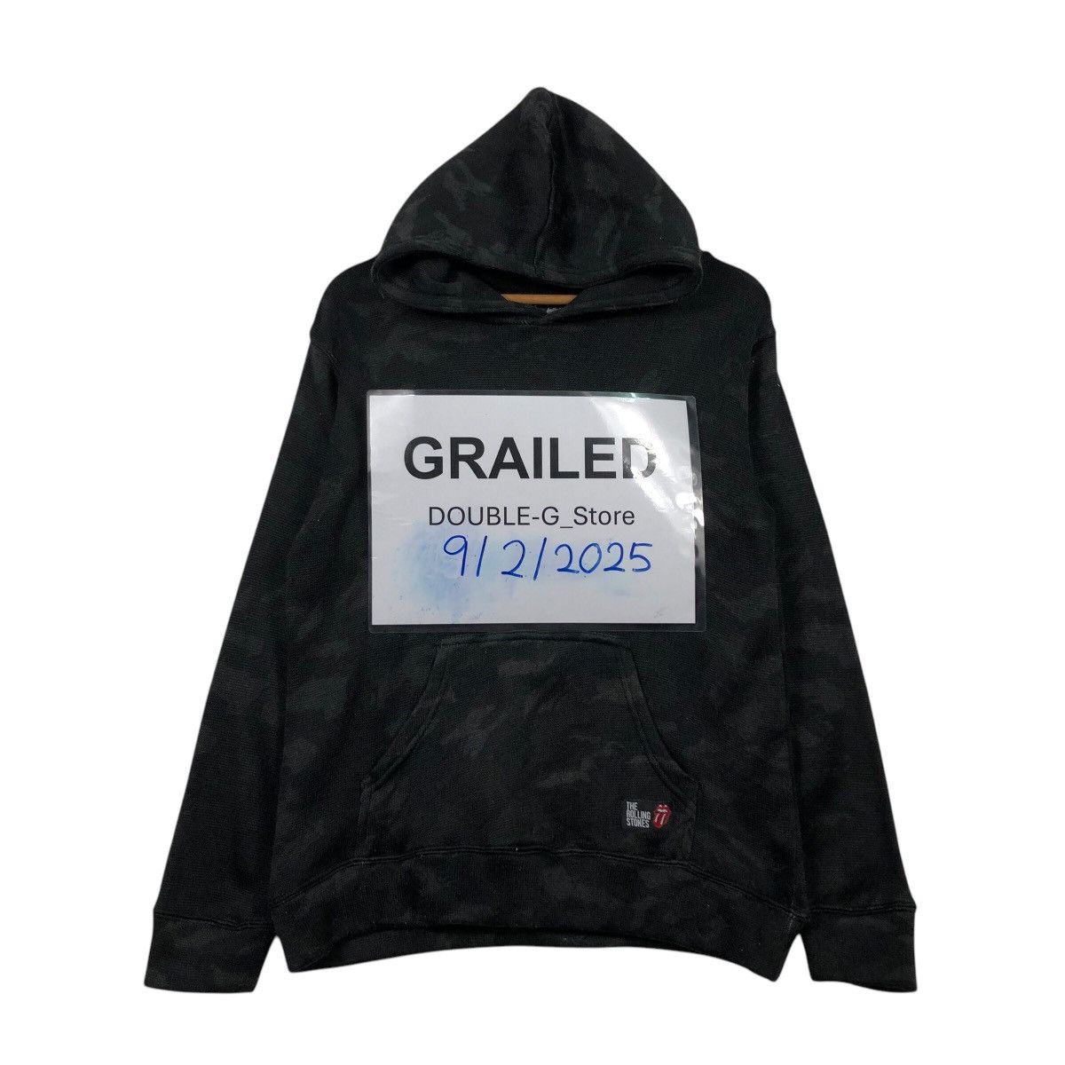 Band Tees × Japanese Brand 📌Vintage Hoodie Pull Over The Rolling Store Big Logo Size US M / EU 48-50 / 2 - 1 Thumbnail