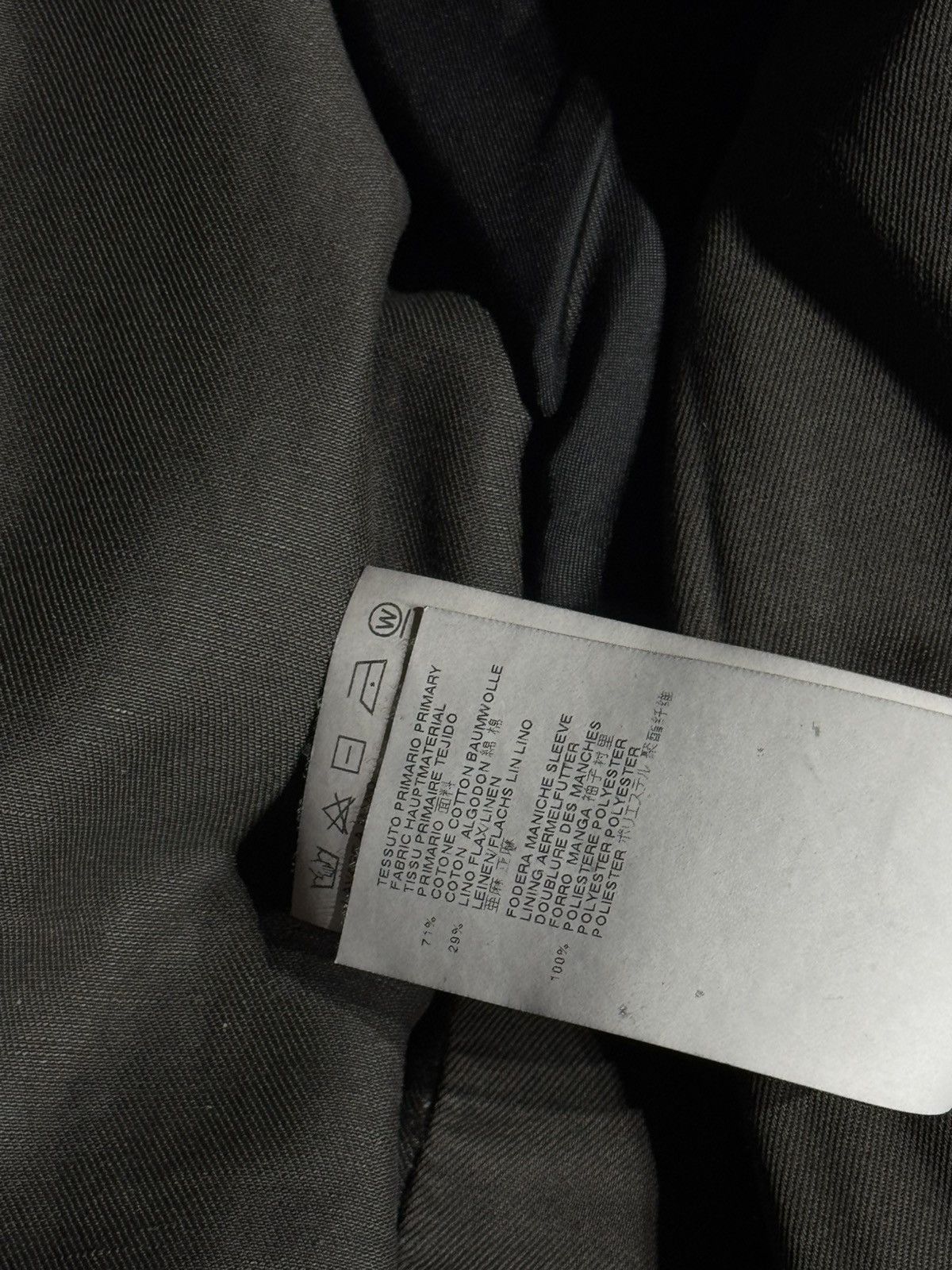 Maison Margiela SS14 PAINT BLAZER OILED WAX DISTRESSED JACKET ARTISANAL Size 42R - 8 Thumbnail