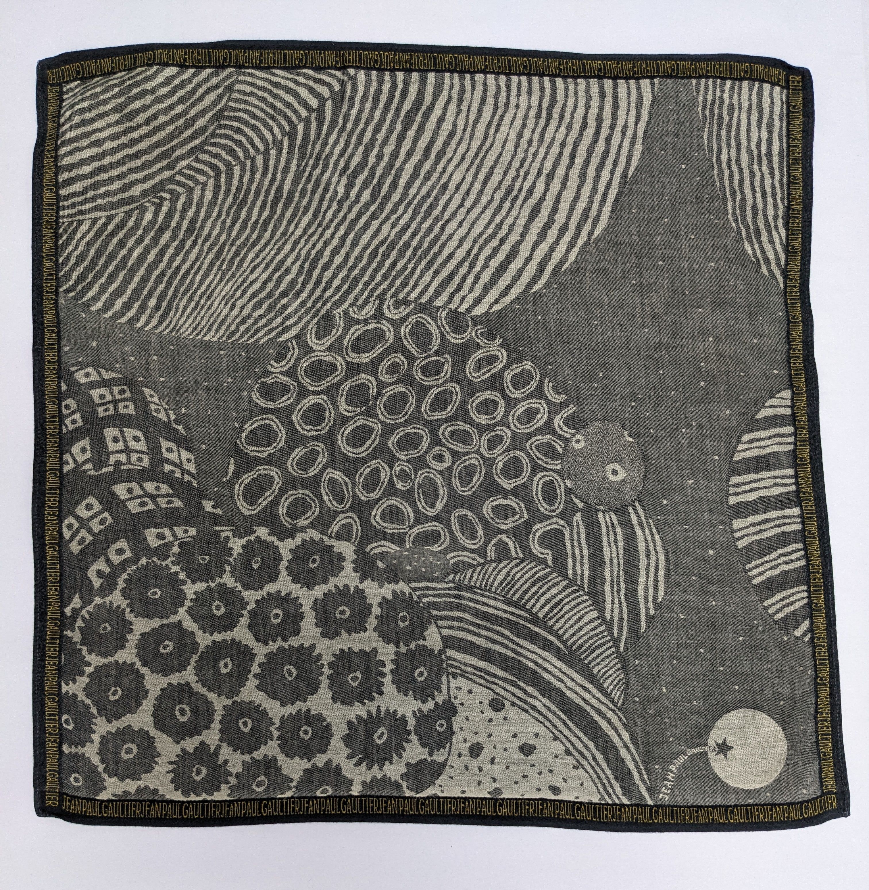 Jean Paul Gaultier Jean Paul Gaultier Handkerchief Celestial Space Moon Star Size ONE SIZE - 3 Thumbnail