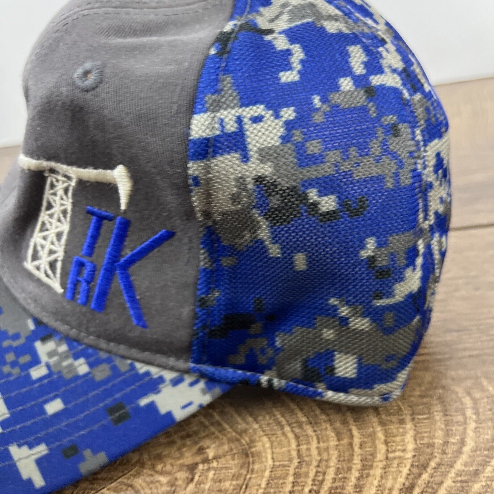 Other TRK Hat TRK Hat Gray Hat Adjustable Gray Adult Size Hat Size ONE SIZE - 9 Thumbnail