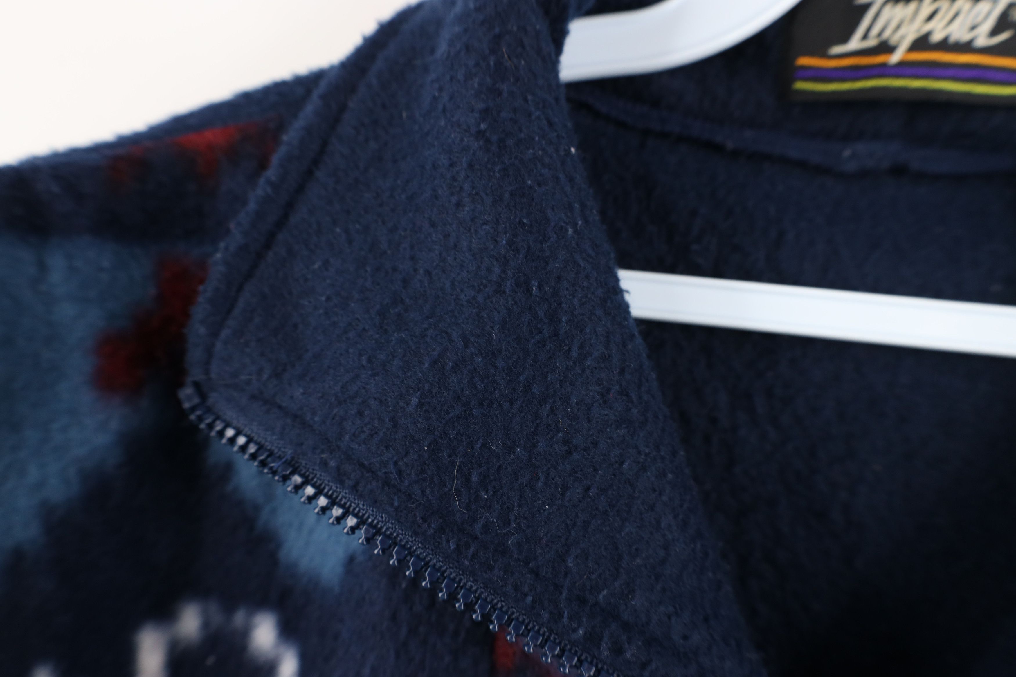 Vintage Vintage 90s Streetwear Fair Isle Fleece Full Zip Vest Jacket Size US S / EU 44-46 / 1 - 8 Thumbnail