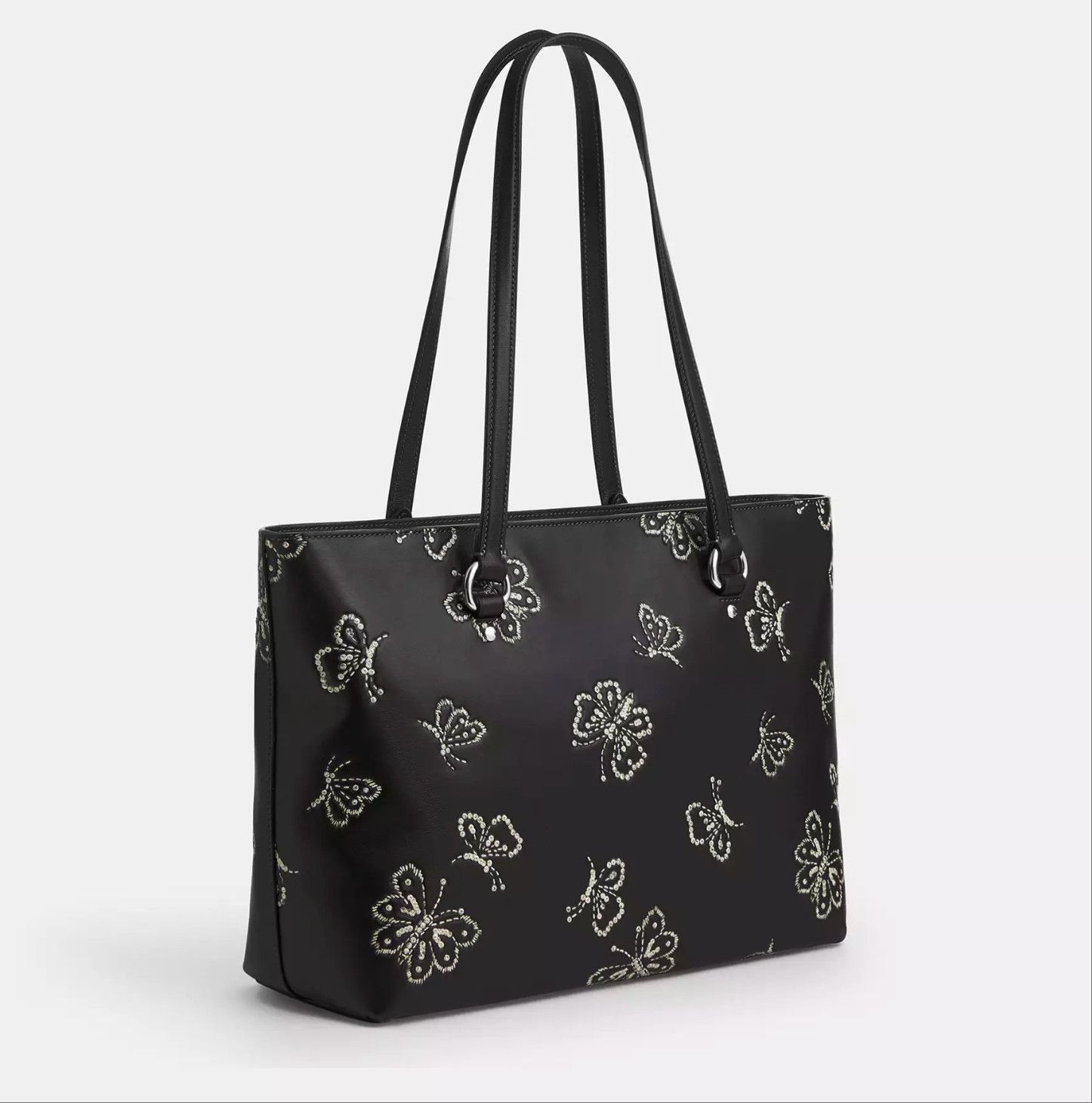 Coach Station Tote Bag With Butterfly Print CCK87 Size ONE SIZE - 9 Thumbnail
