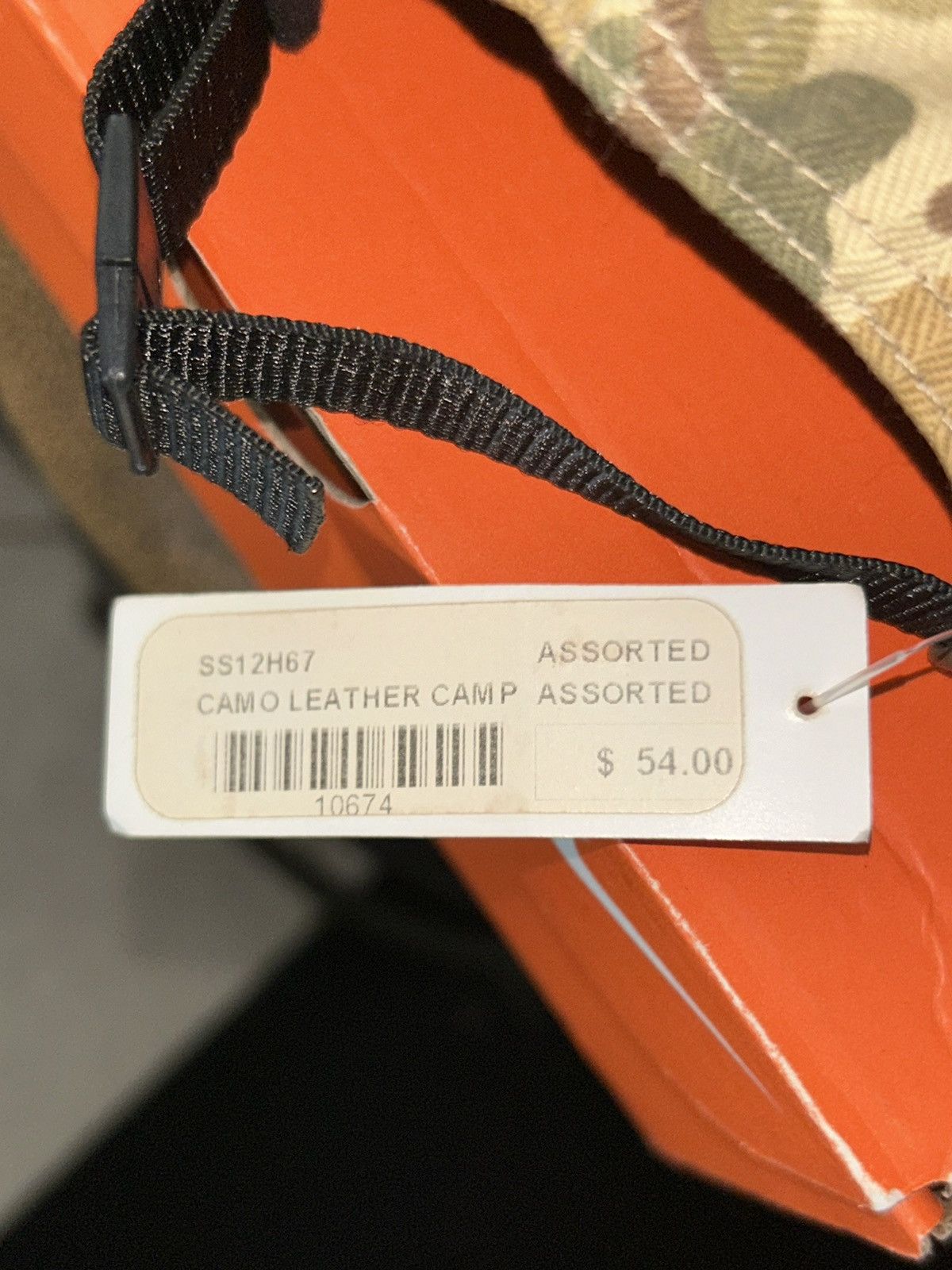Supreme NWT Supreme Camo Leather Camp Cap Duck Camo Box Logo SS12 Size ONE SIZE - 4 Thumbnail