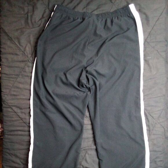 Nike × Vintage Vintage Y2K Nike Striped Wind Pants Joggers Trainers Size 32" / US 10 / IT 46 - 7 Thumbnail