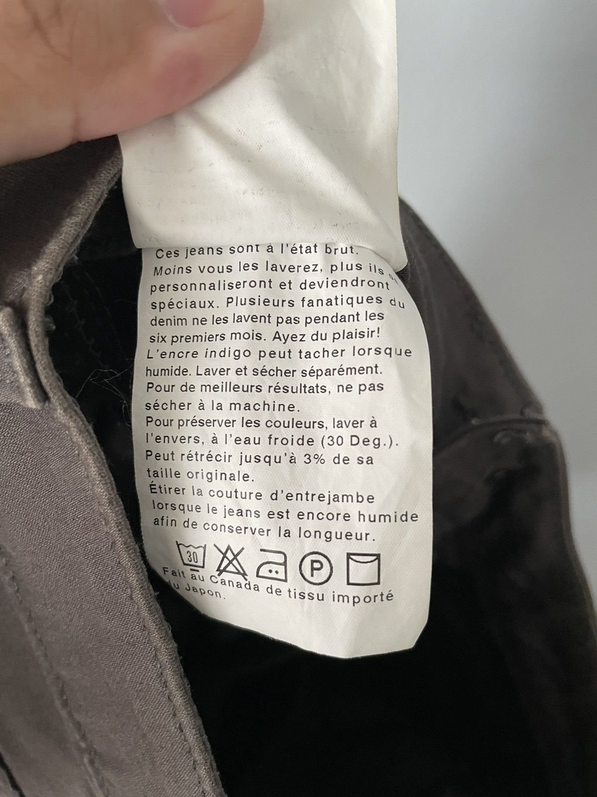 Naked & Famous Carbon Stretch Japanese 8oz Skinny Guy Jeans Size US 29 - 7 Thumbnail
