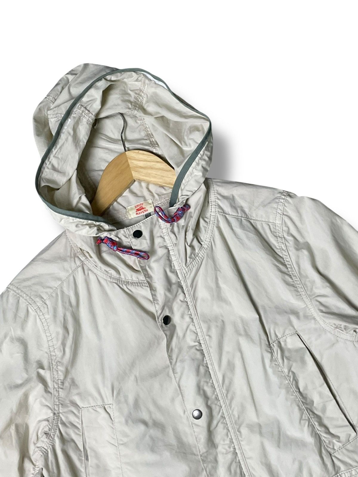 Japanese Brand × Vintage Kriff Mayer Brand Hooded Light Jacket (61) Size US M / EU 48-50 / 2 - 3 Thumbnail
