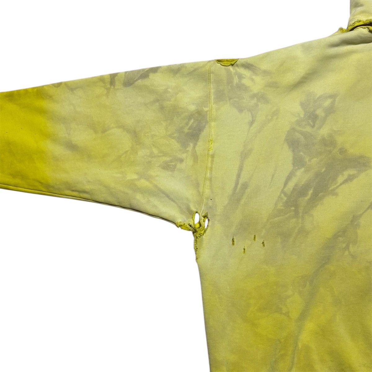 Balenciaga FALL 21 BALENCIAGA DESTROYED HOODIE 1 OF 1 MUD FADE CUSTOM Size US S / EU 44-46 / 1 - 5 Thumbnail