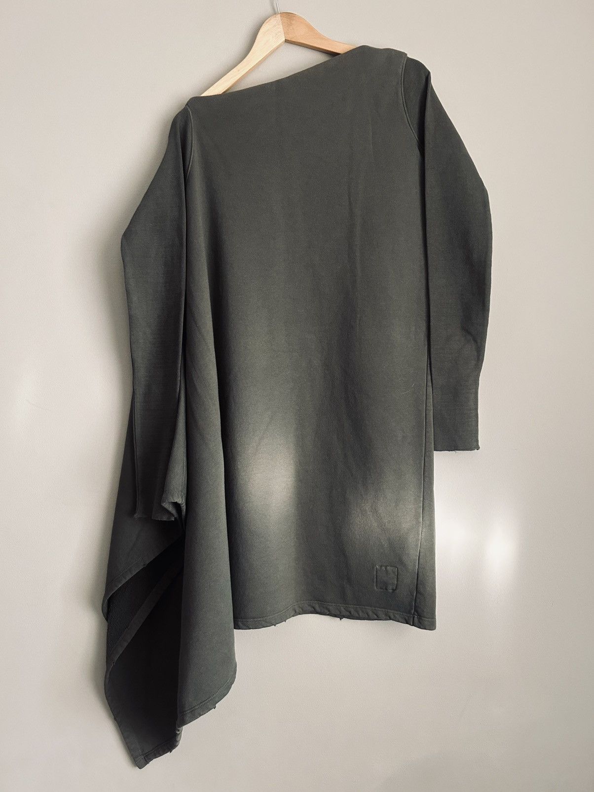 Rick Owens DRKSHDW Asymmetric Fleece Top